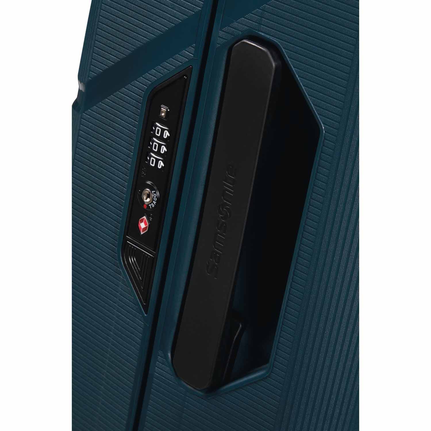 Samsonite Magnum ECO Trolley mit 4 Rollen 69cm Midnight Blue