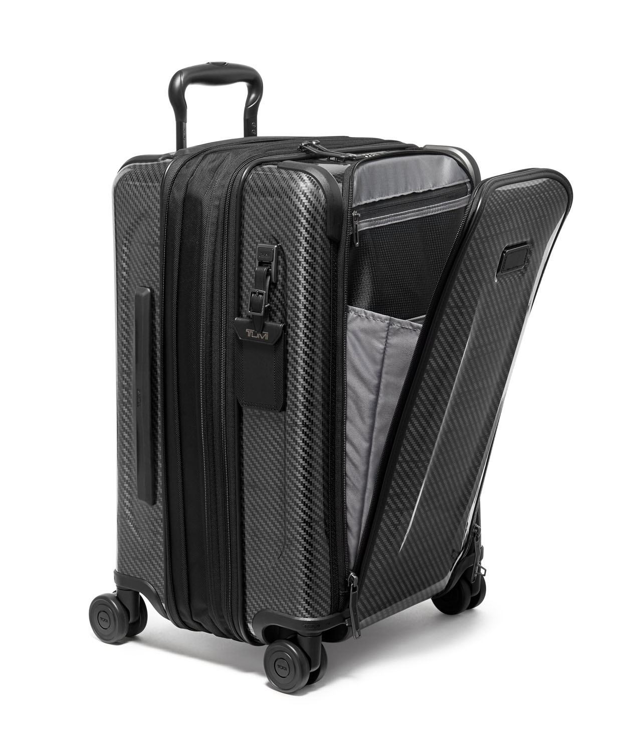 Tumi Tegra-Lite International Front Pocket erweiterbar Handgepäck 55 cm + GRATIS HOTELGUTSCHEIN Black/Graphite