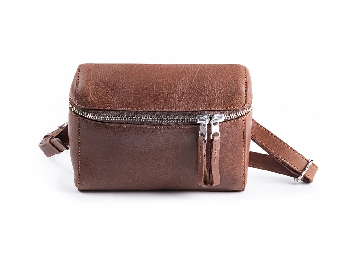 Harold's Box Gürteltasche/Schultertasche Omega cognac