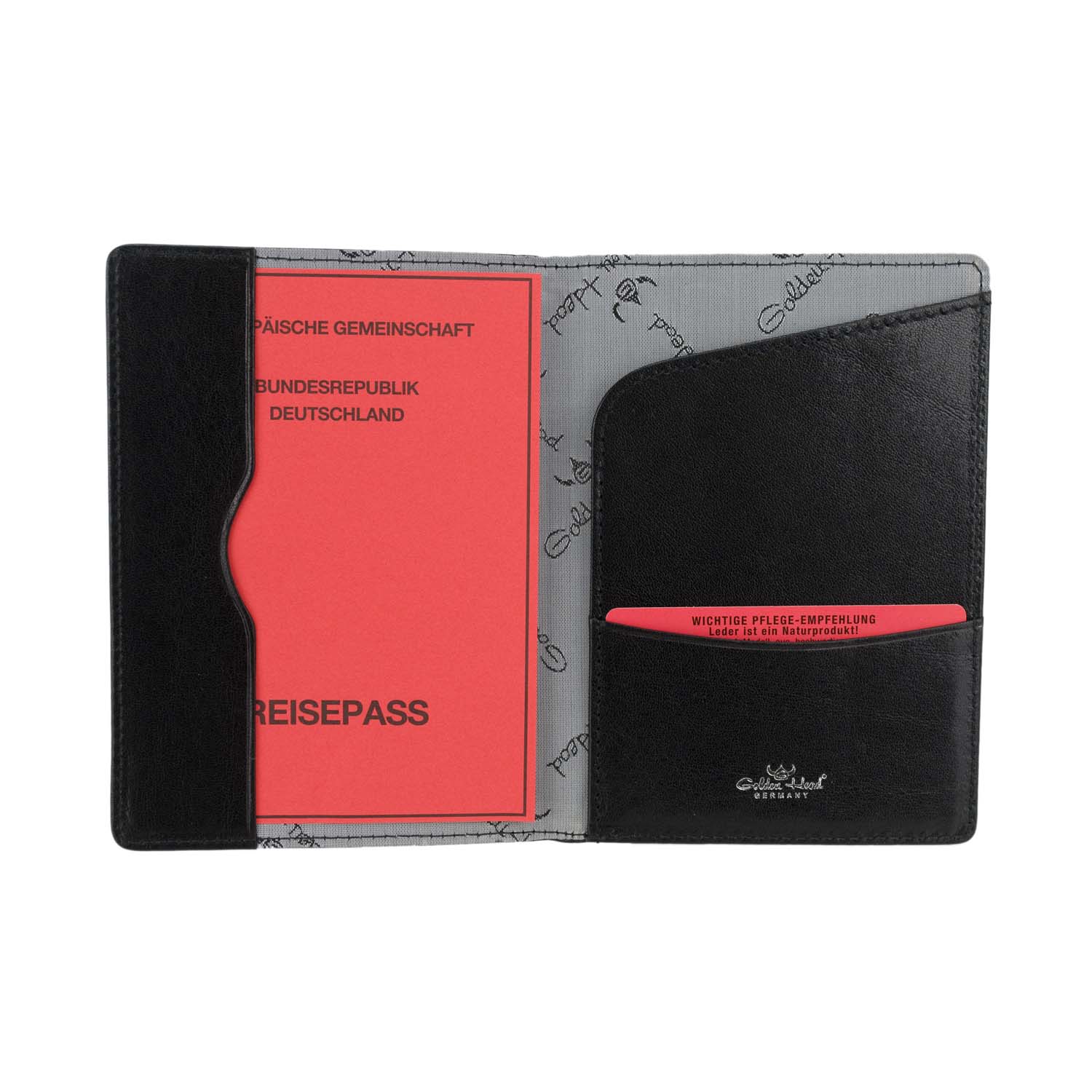 Golden Head Colorado RFID Protect Reisepassetui 4455-61 schwarz Golden Head Colorado RFID Protect Reisepassetui 4455-61 schwarz