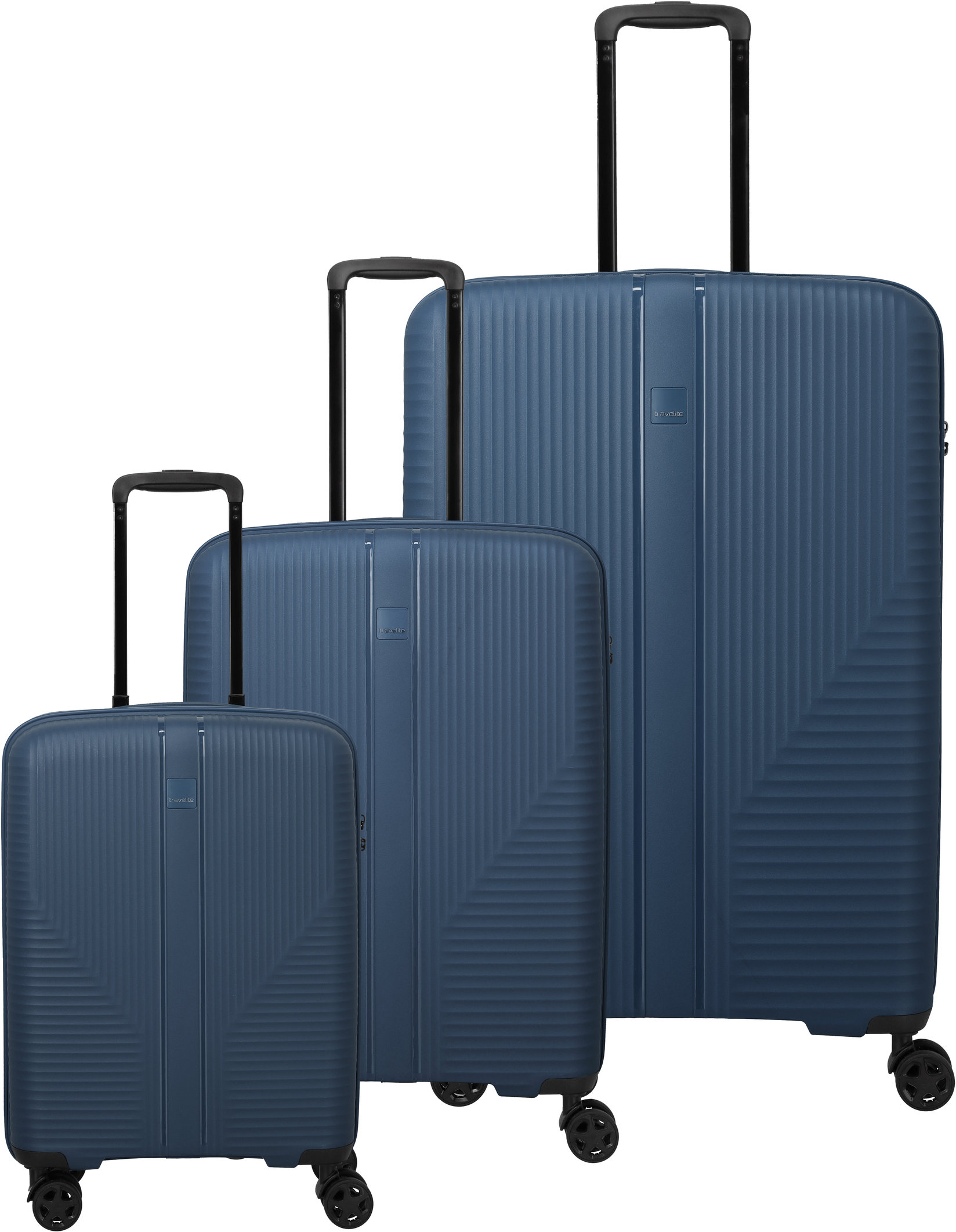 Travelite AIR STRIPE 3-tlg. Kofferset L / M erw. / S Navy