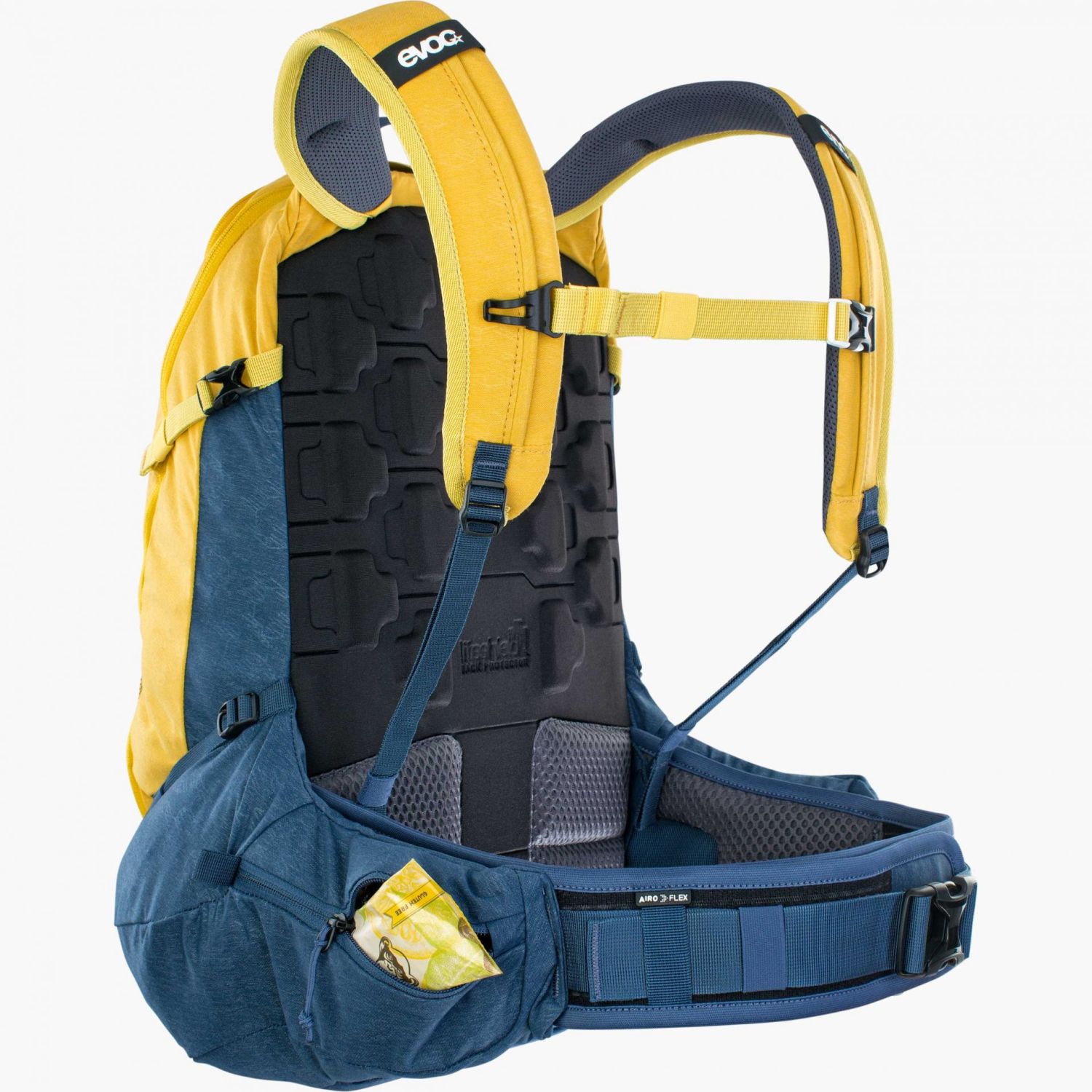 evoc Protector Backpacks Trail Pro 26 L/XL Curry - Denim evoc Protector Backpacks Trail Pro 26 L/XL Curry - Denim