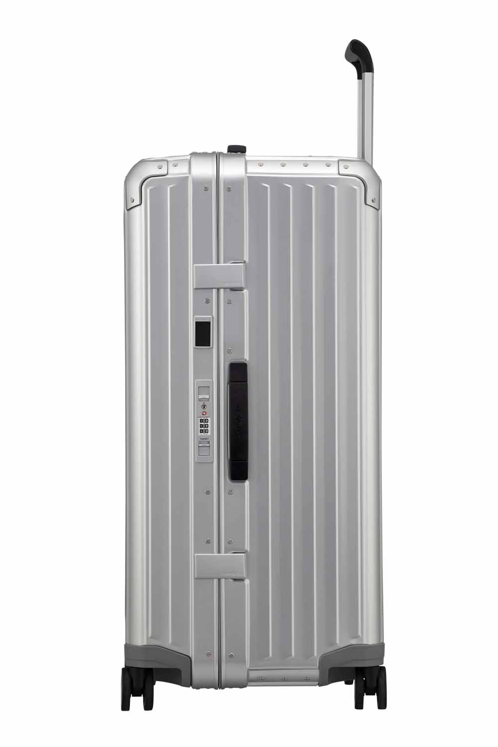 Samsonite Lite-Box Alu Trunk 80cm mit 4 Rollen + GRATIS HOTELGUTSCHEIN Aluminium Samsonite Lite-Box Alu Trunk 80cm mit 4 Rollen + GRATIS HOTELGUTSCHEIN Aluminium