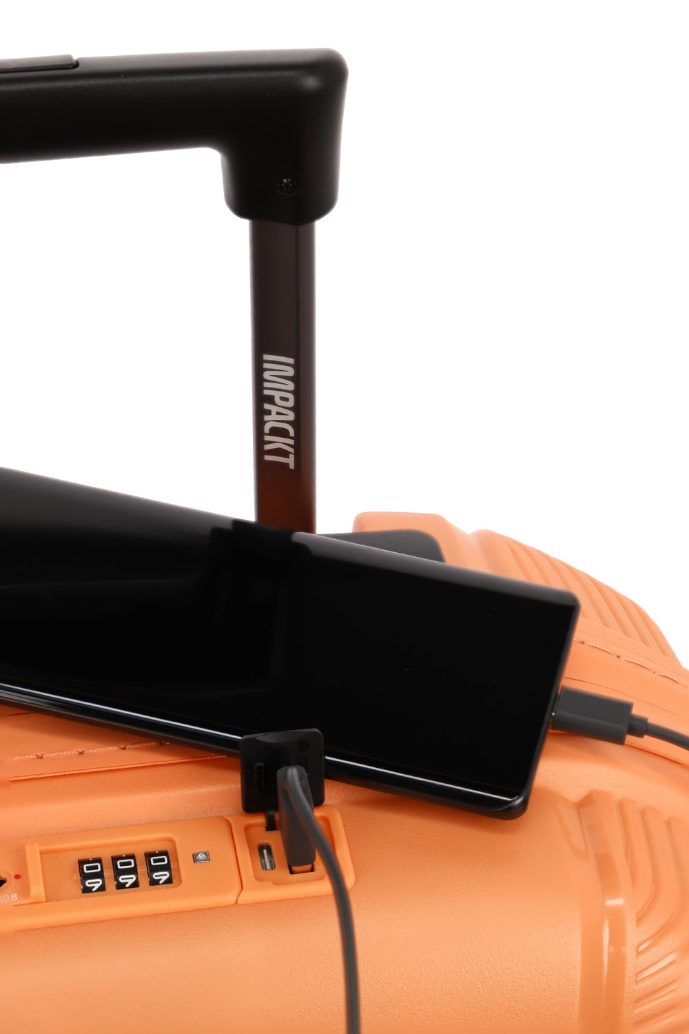 IMPACKT IP1 Koffer S, 4-Rollen mit USB-Port Garden apricot IMPACKT IP1 Koffer S, 4-Rollen mit USB-Port Garden apricot