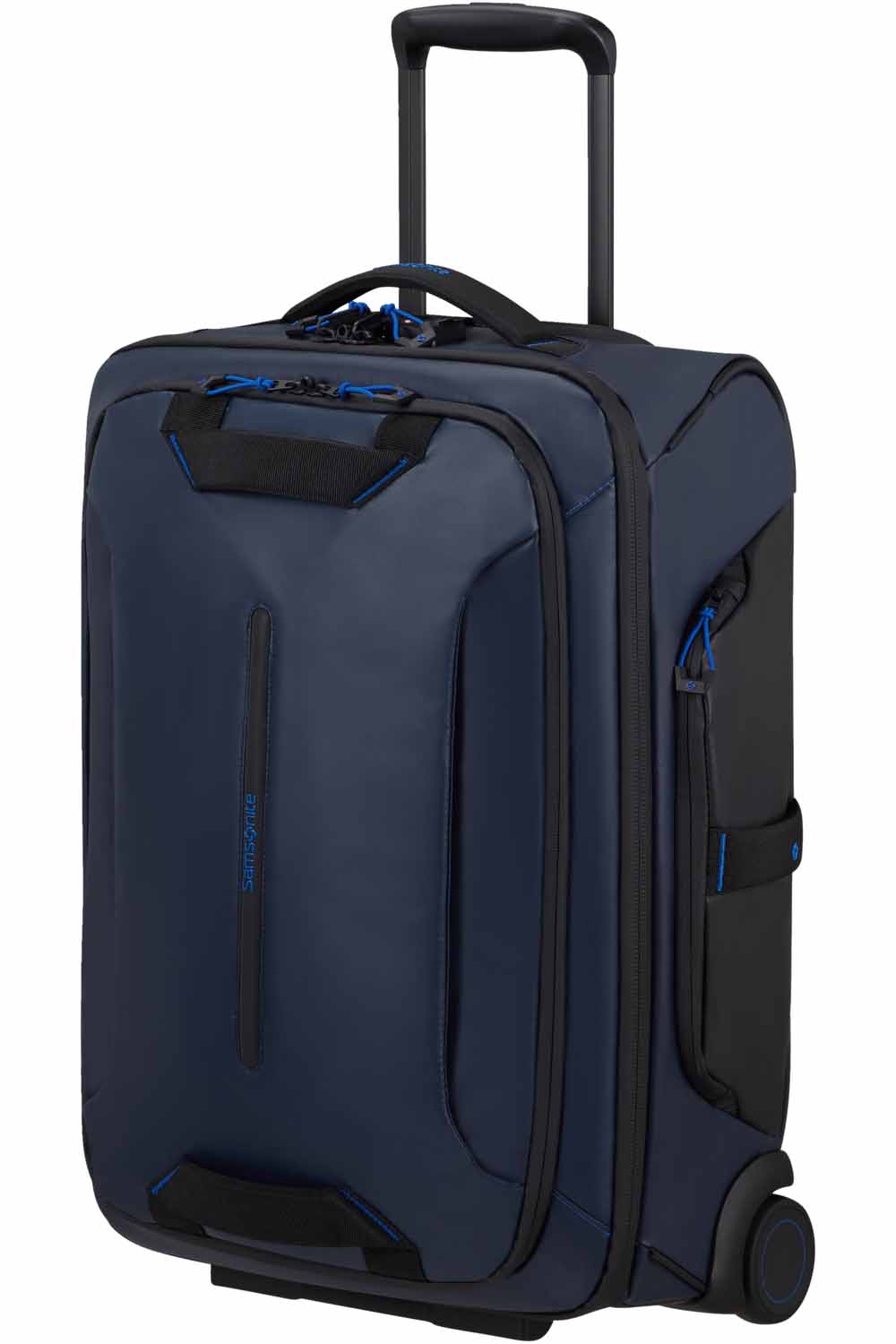 Samsonite Ecodiver Reisetasche mit Rollen 55cm + GRATIS HOTELGUTSCHEIN Blue Nights Samsonite Ecodiver Reisetasche mit Rollen 55cm + GRATIS HOTELGUTSCHEIN Blue Nights