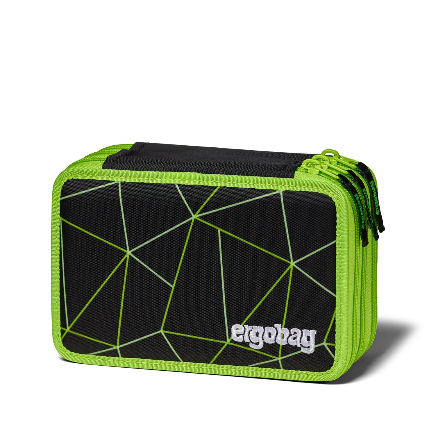 ergobag Schulzubehör LUMI Edition Maxi-Mäppchen, befüllt mit 3 Fächern 2025 CyBär Race ergobag Schulzubehör LUMI Edition Maxi-Mäppchen, befüllt mit 3 Fächern 2025 CyBär Race