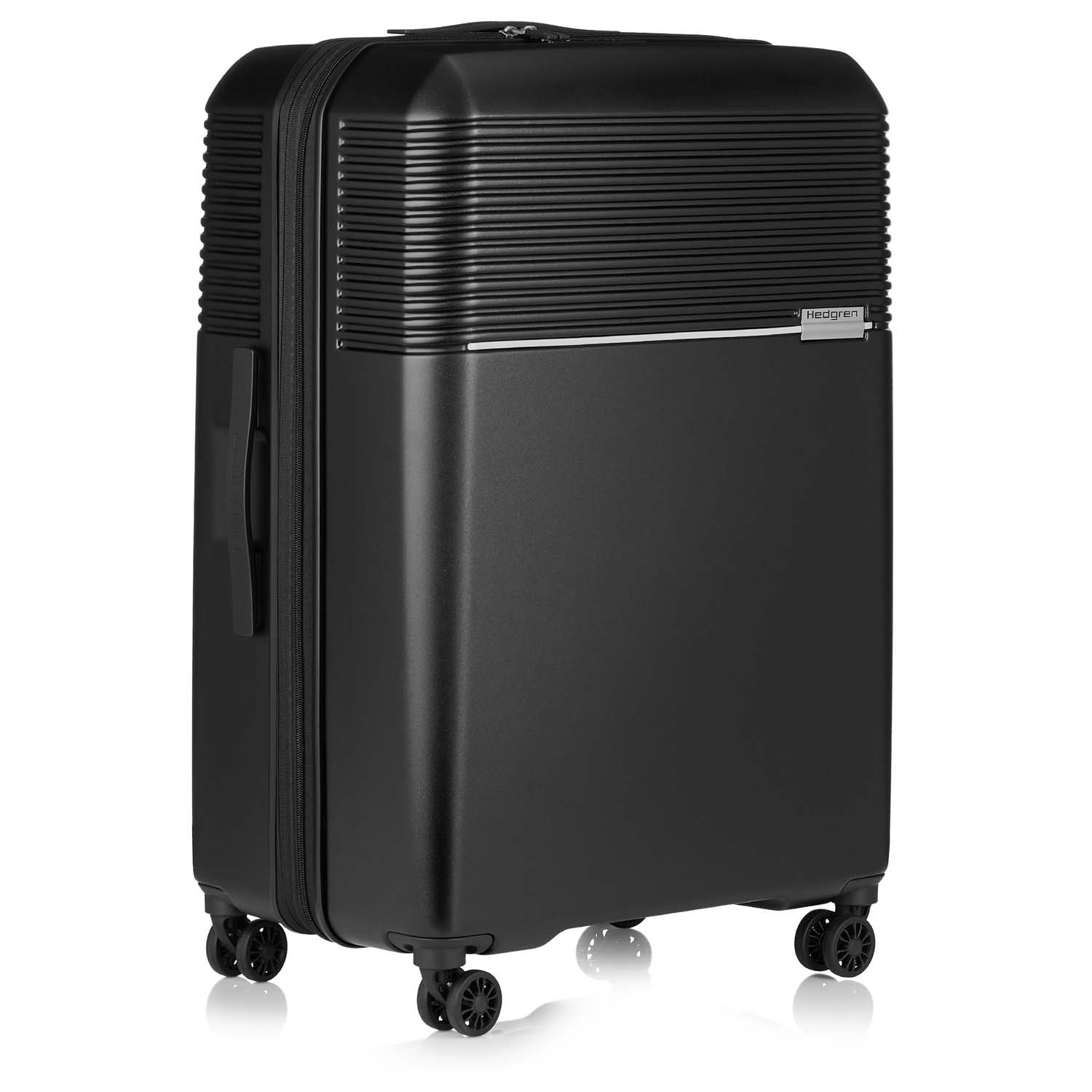 Hedgren Lineo Stripe L, 76cm Trolley erweiterbar Black Hedgren Lineo Stripe L, 76cm Trolley erweiterbar Black