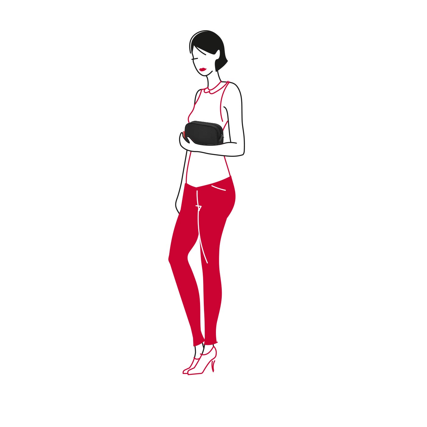 Reisenthel Travelling makeupcase baroque taupe