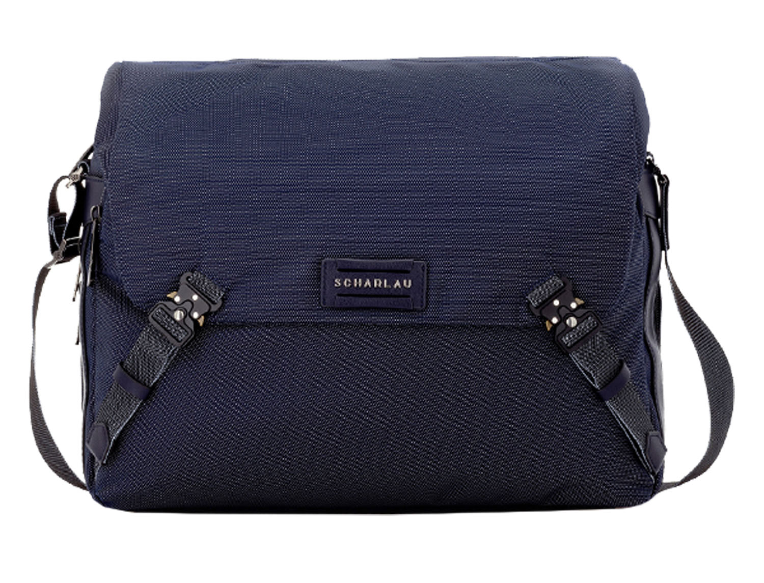 SCHARLAU First Class Air Force One, Messenger Bag mit 15,6" Laptopfach Navy Blue SCHARLAU First Class Air Force One, Messenger Bag mit 15,6" Laptopfach Navy Blue