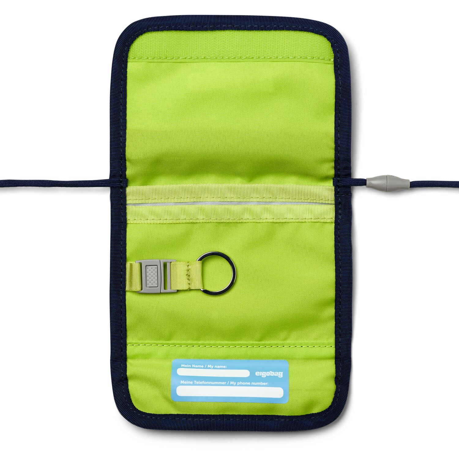 ergobag Schulzubehör SUPER REFLEX GLOW Brustbeutel 2025 Bärlaxy