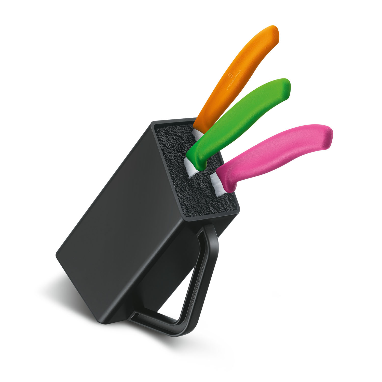 Victorinox Swiss Classic Steak- und Pizzamesserblock, 4-teilig schwarz Victorinox Swiss Classic Steak- und Pizzamesserblock, 4-teilig schwarz