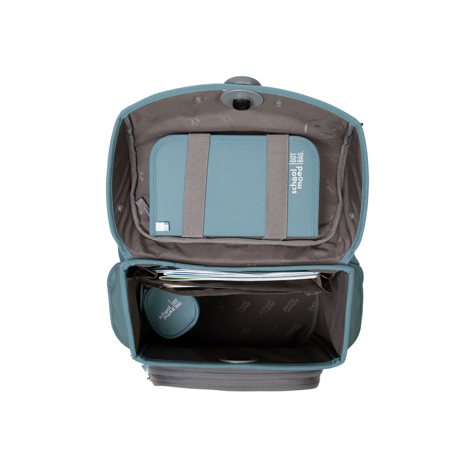 School-Mood Timeless Pro Ocean Collection, 6-tlg. Schulranzenset Dolphin