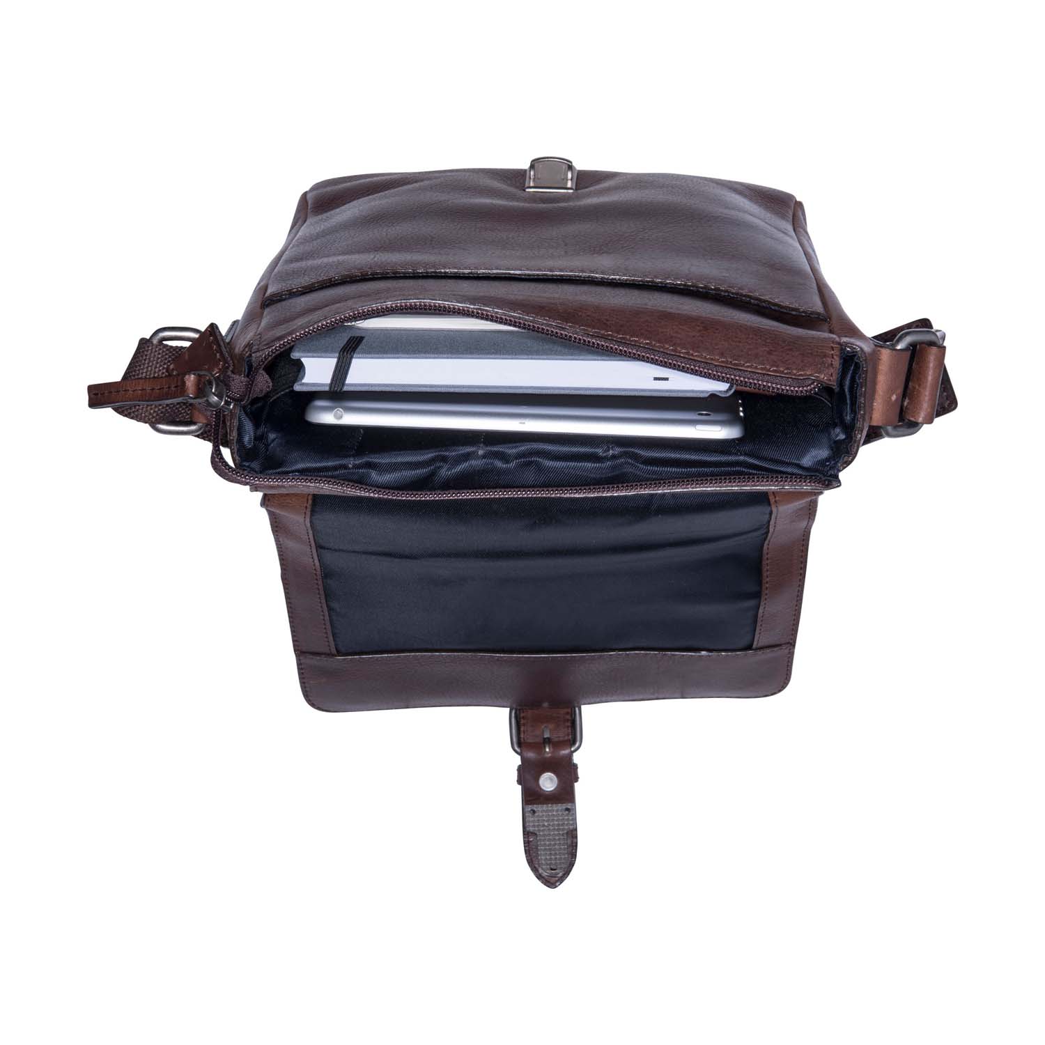 Leonhard Heyden Roma Leder-Umhängetasche S Braun Leonhard Heyden Roma Leder-Umhängetasche S Braun