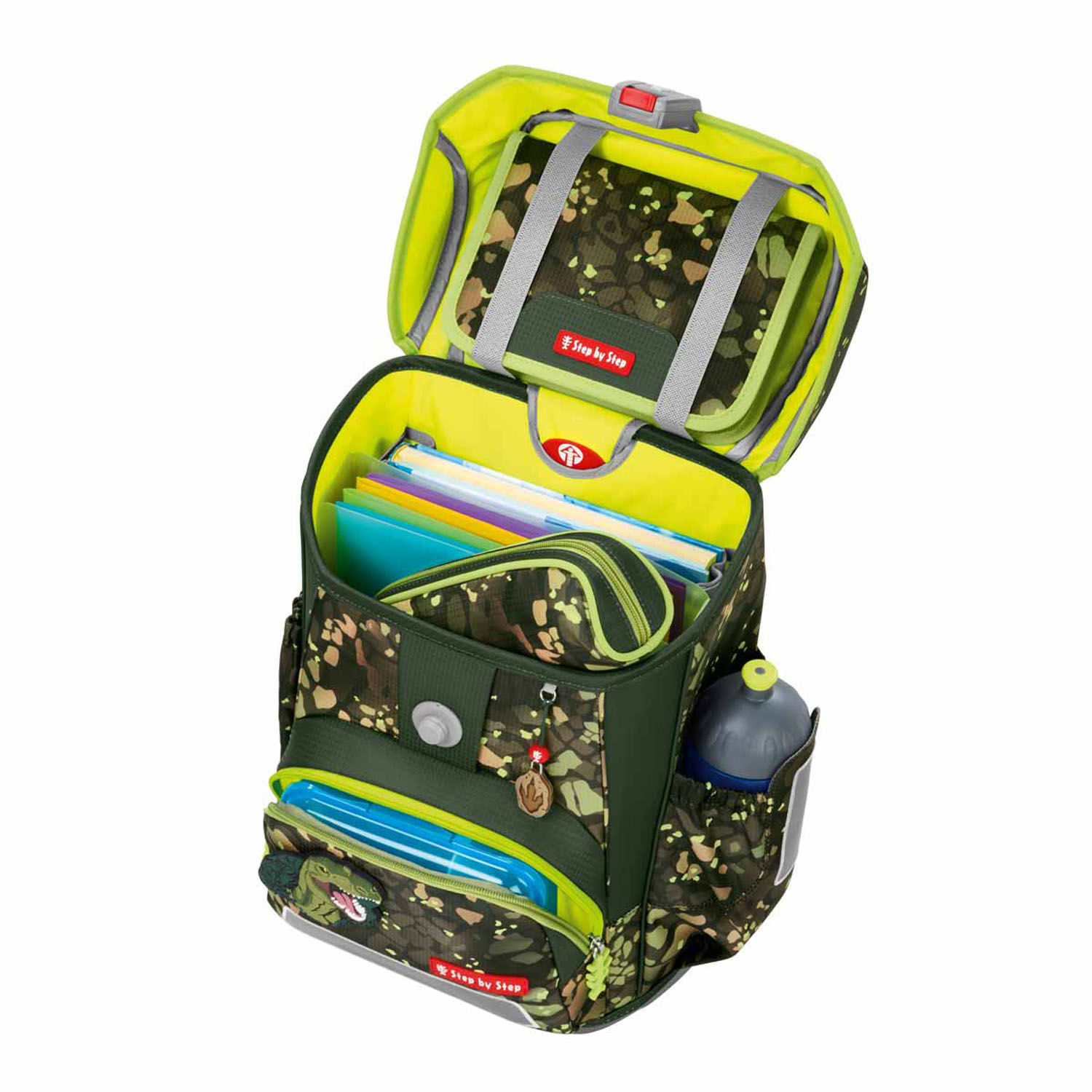 Step by Step CLOUD Schulranzen-Set, 5-teilig Dino Torex Step by Step CLOUD Schulranzen-Set, 5-teilig Dino Torex