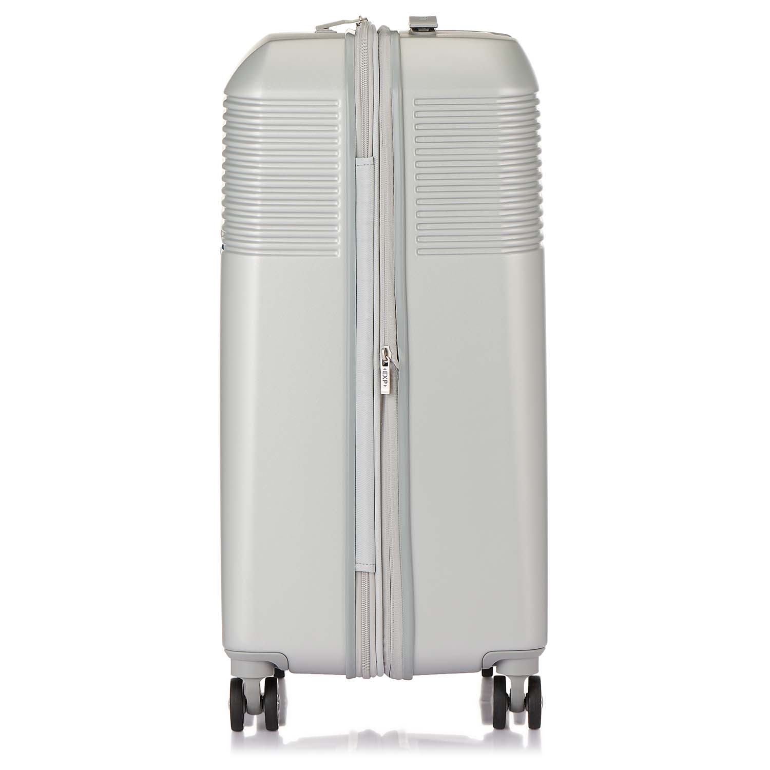 Hedgren Lineo Stripe M, 66cm Trolley erweiterbar Silver