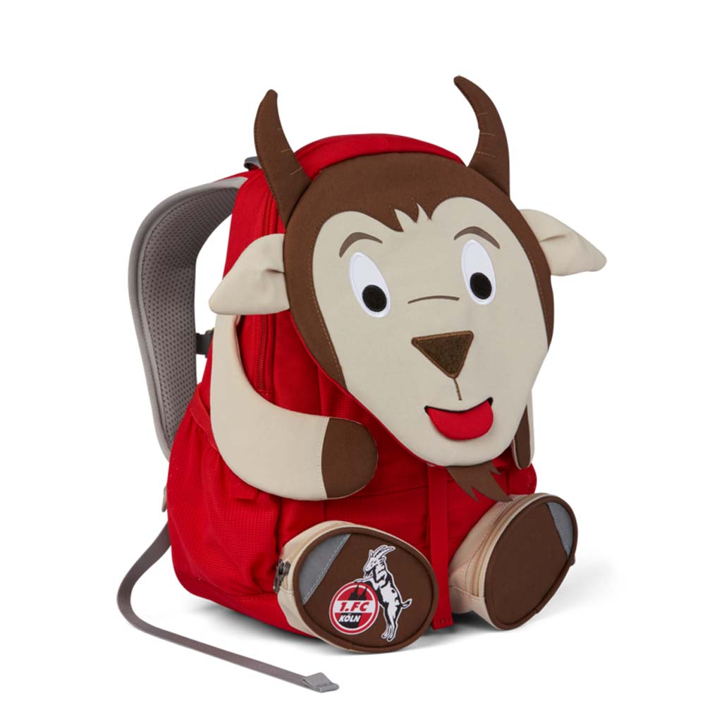 Affenzahn Großer Freund "1. FC Köln Hennes" Kindergartenrucksack Rot Affenzahn Großer Freund "1. FC Köln Hennes" Kindergartenrucksack Rot