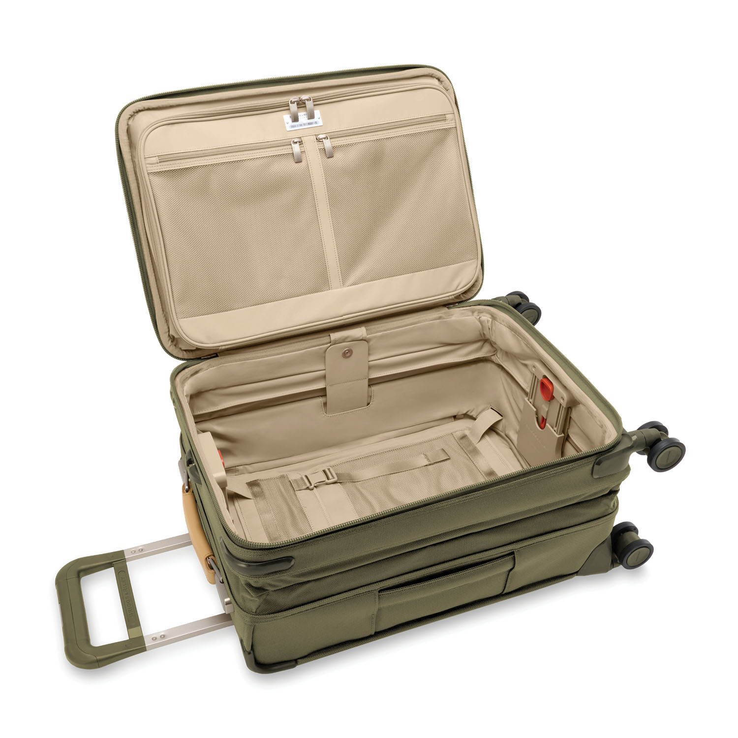 Briggs & Riley Baseline Essential 22" Carry-On Expandable Spinner Olive