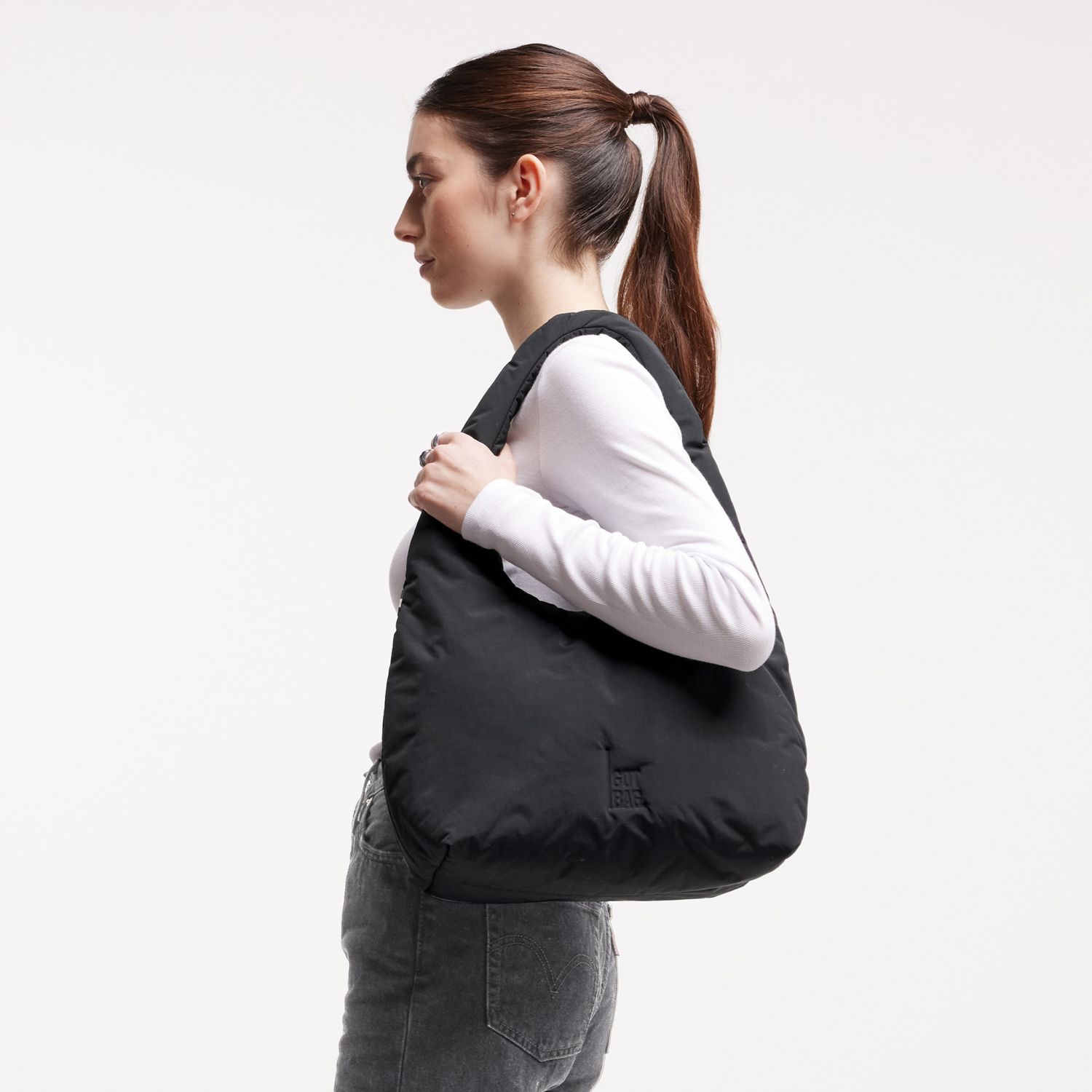 GOT BAG Cloud Shoulder Bag Monochrome black