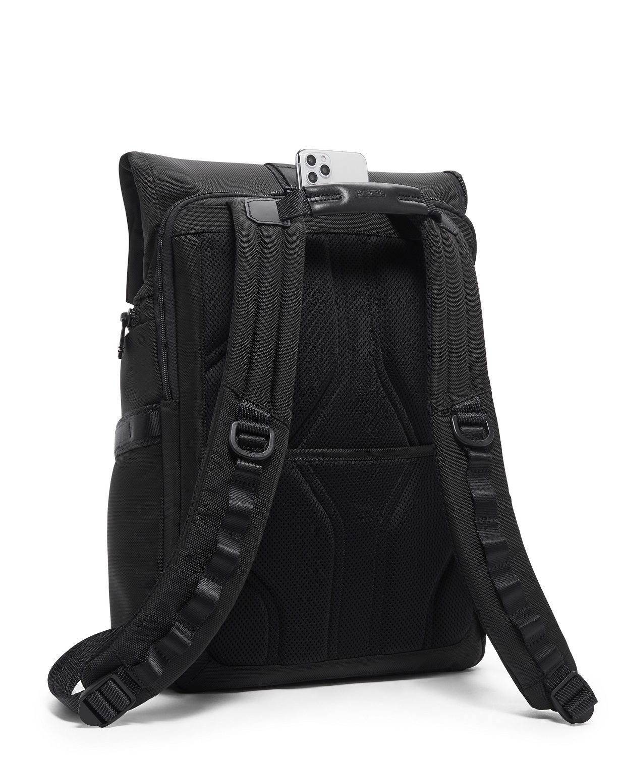 Tumi Alpha Bravo Logistics Rucksack mit Klappdeckel Black Tumi Alpha Bravo Logistics Rucksack mit Klappdeckel Black