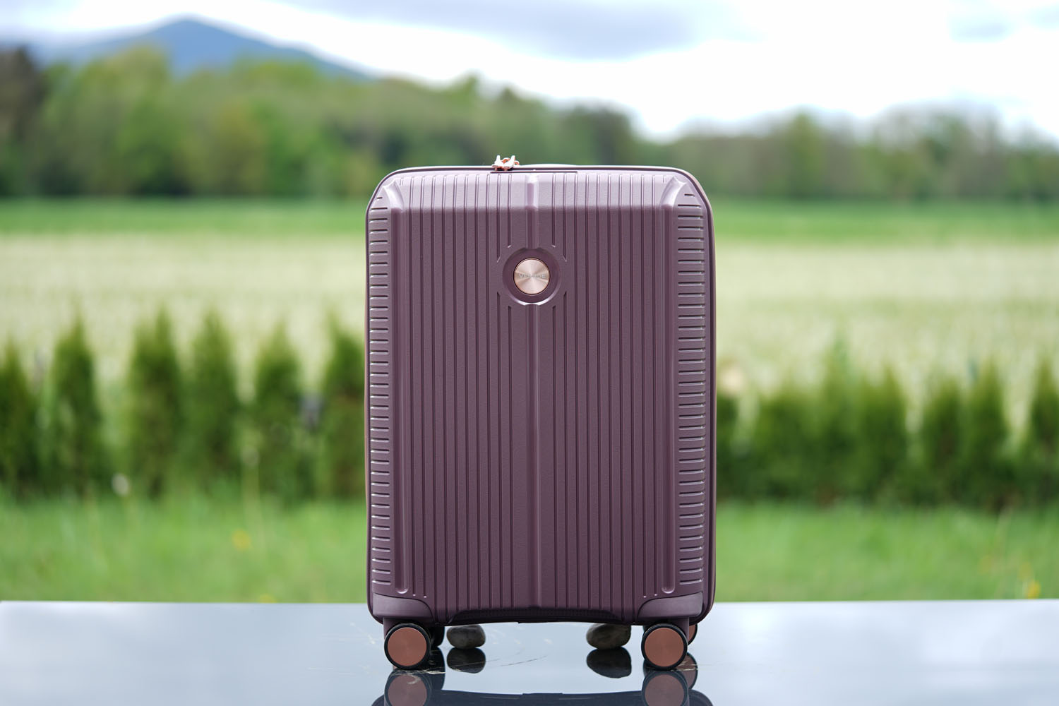 Verage Rome Trolley S Handgepäck dusty pink metal