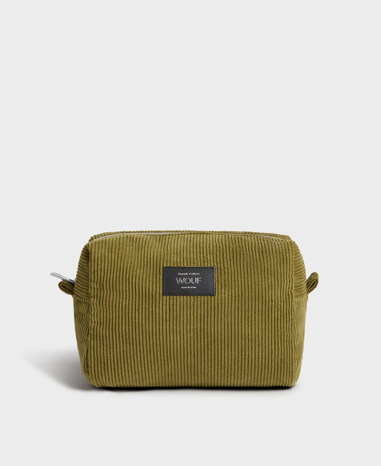 Wouf Corduroy Collection Toiletry Bag Olive