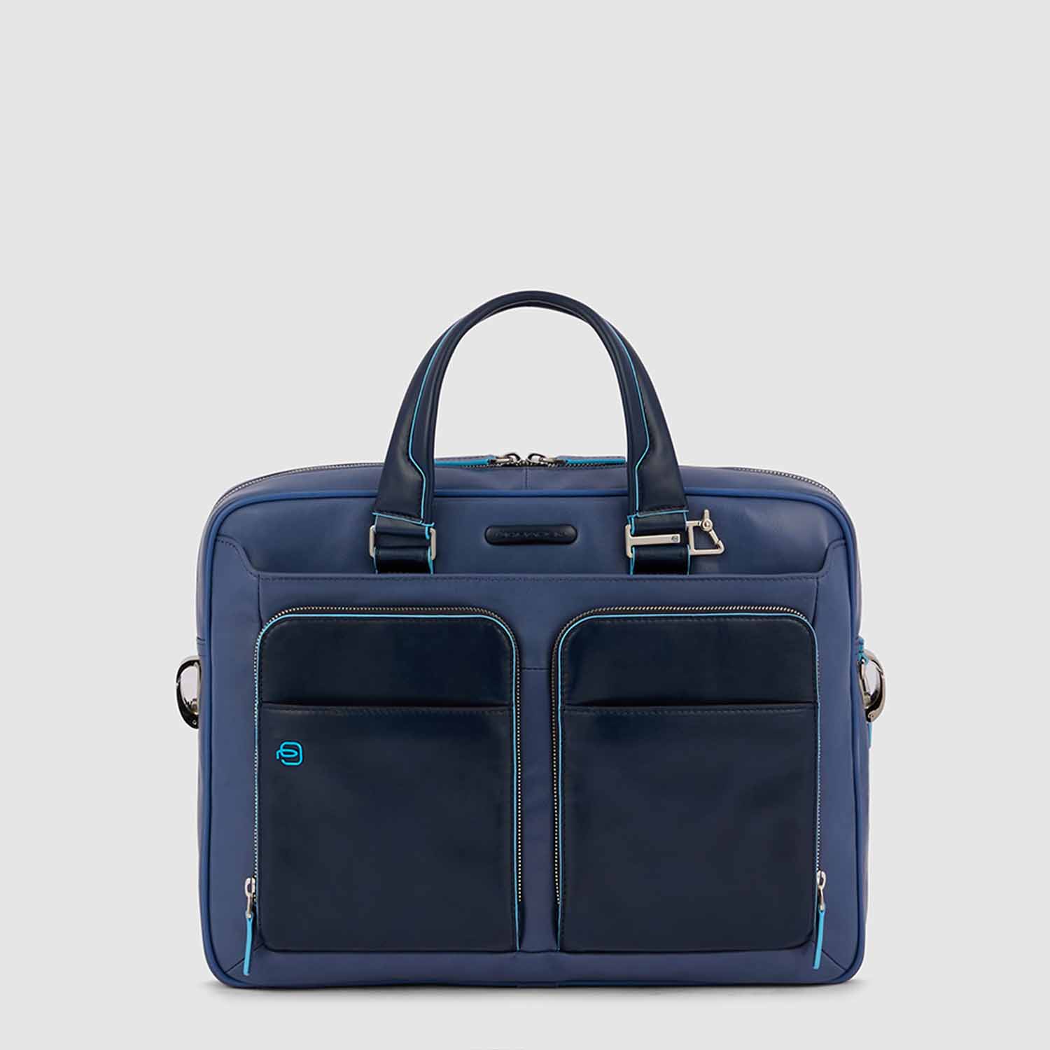 Piquadro Blue Square Schmale Laptoptasche mit Laptofach 14" blu blu