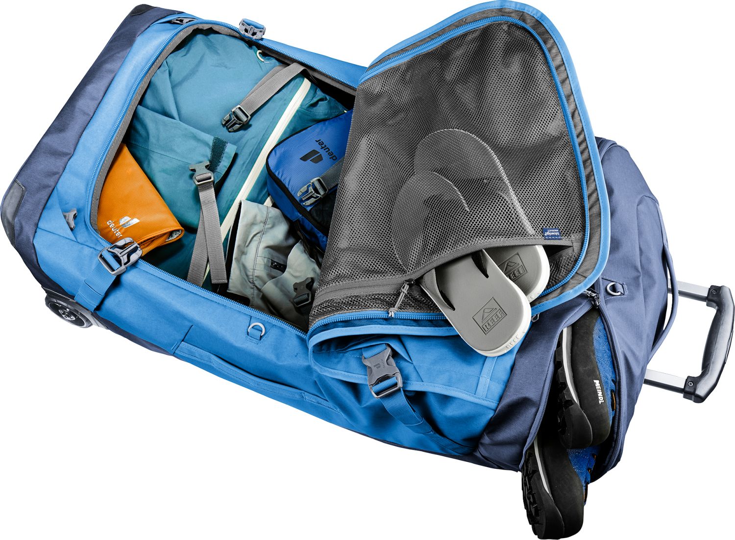 Deuter Duffel Pro Movo 90 Reisetasche auf Rollen Neptune-Nightblue Deuter Duffel Pro Movo 90 Reisetasche auf Rollen Neptune-Nightblue