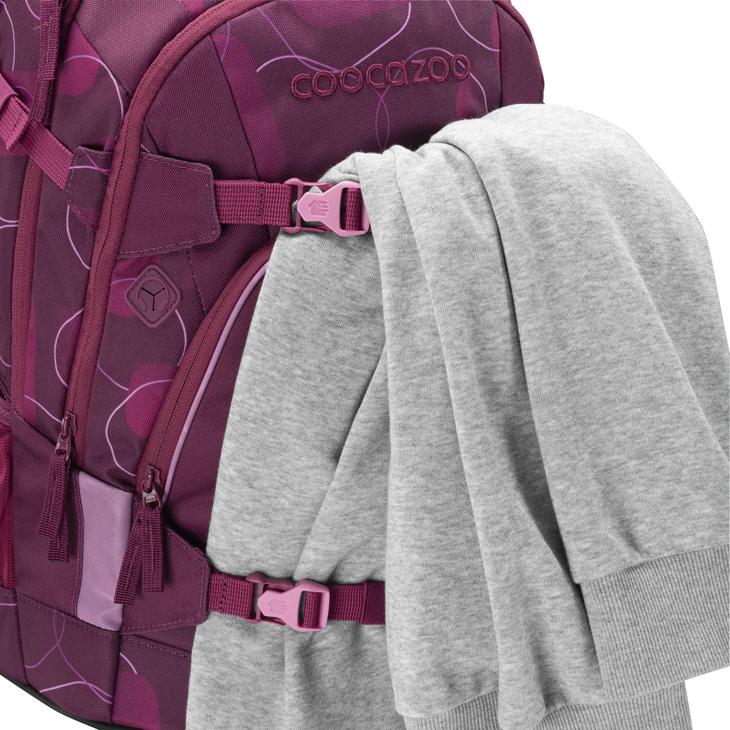Coocazoo MATE Schulrucksack -Kollektion 2023 Berry Bubbles Coocazoo MATE Schulrucksack -Kollektion 2023 Berry Bubbles