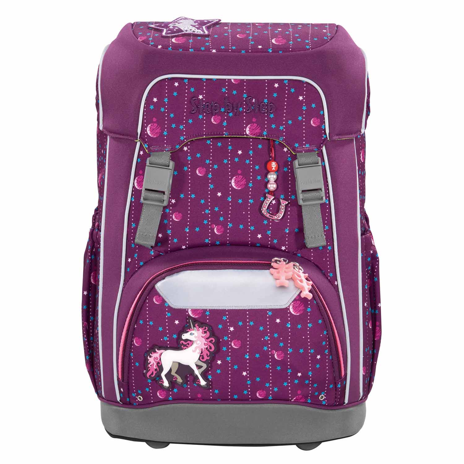 Step by Step GIANT Schulranzen-Set, 5-teilig Dreamy Unicorn Nuala