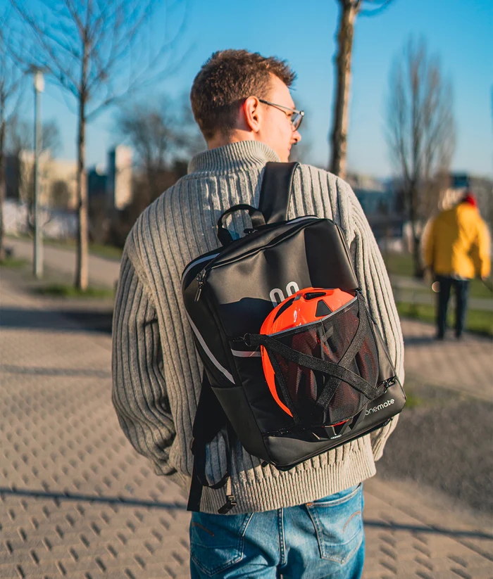 onemate Bike Bag Pro Helmnetz Schwarz