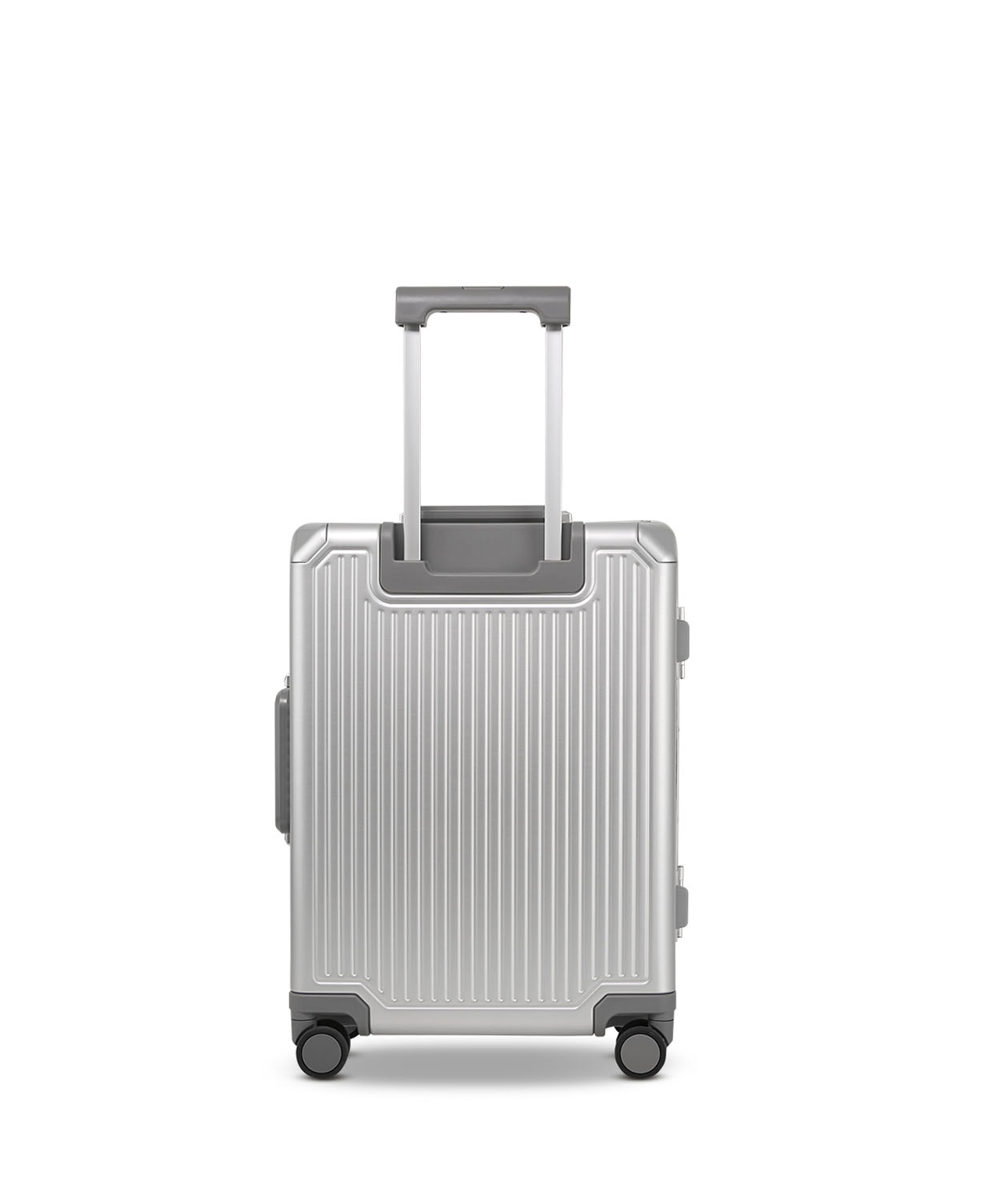 ECHOLAC Shogun Classic Aluminium-Handgepäck Koffer S 4-Rollen Silver ECHOLAC Shogun Classic Aluminium-Handgepäck Koffer S 4-Rollen Silver