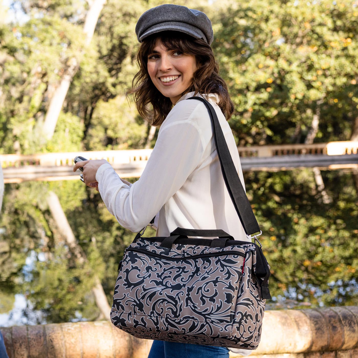 Reisenthel Travelling allrounder S pocket Baroque Marble Reisenthel Travelling allrounder S pocket Baroque Marble