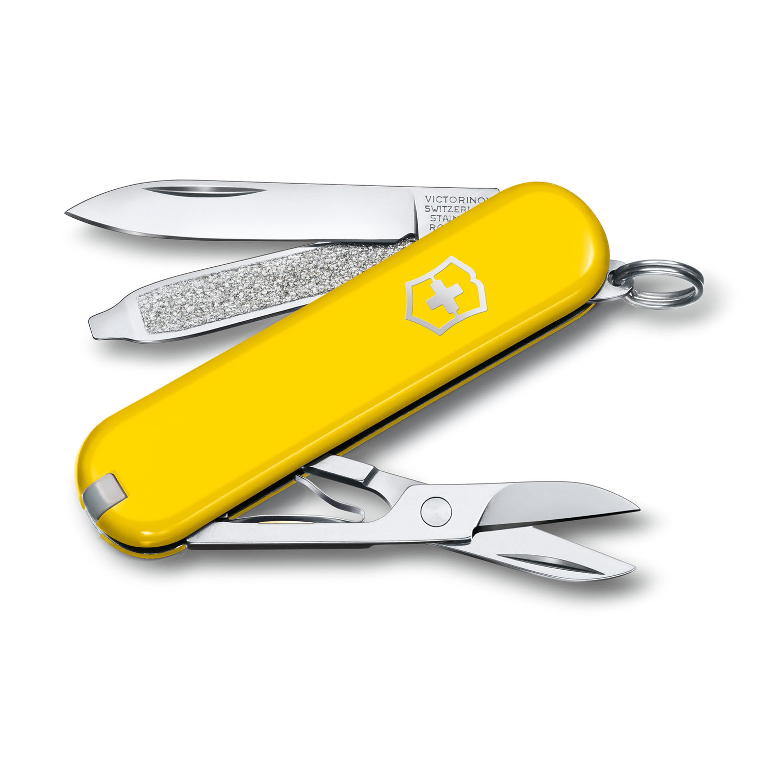Victorinox Classic SD 7 Funktionen, kleines Taschenmesser Sunny Side Victorinox Classic SD 7 Funktionen, kleines Taschenmesser Sunny Side