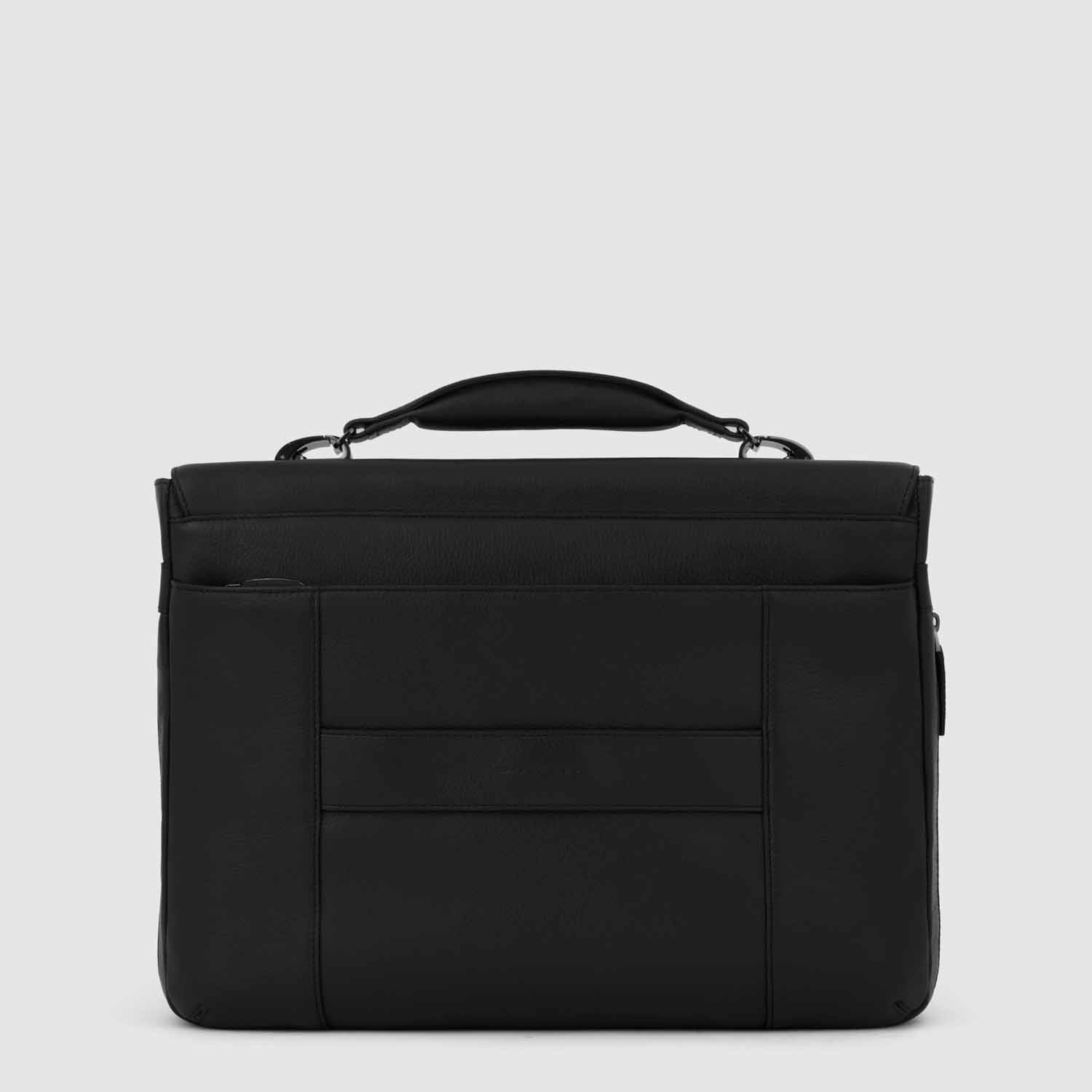 Piquadro Modus Special Ausdehnbare Laptoptasche 15,6" mit Überschlag Schwarz Piquadro Modus Special Ausdehnbare Laptoptasche 15,6" mit Überschlag Schwarz