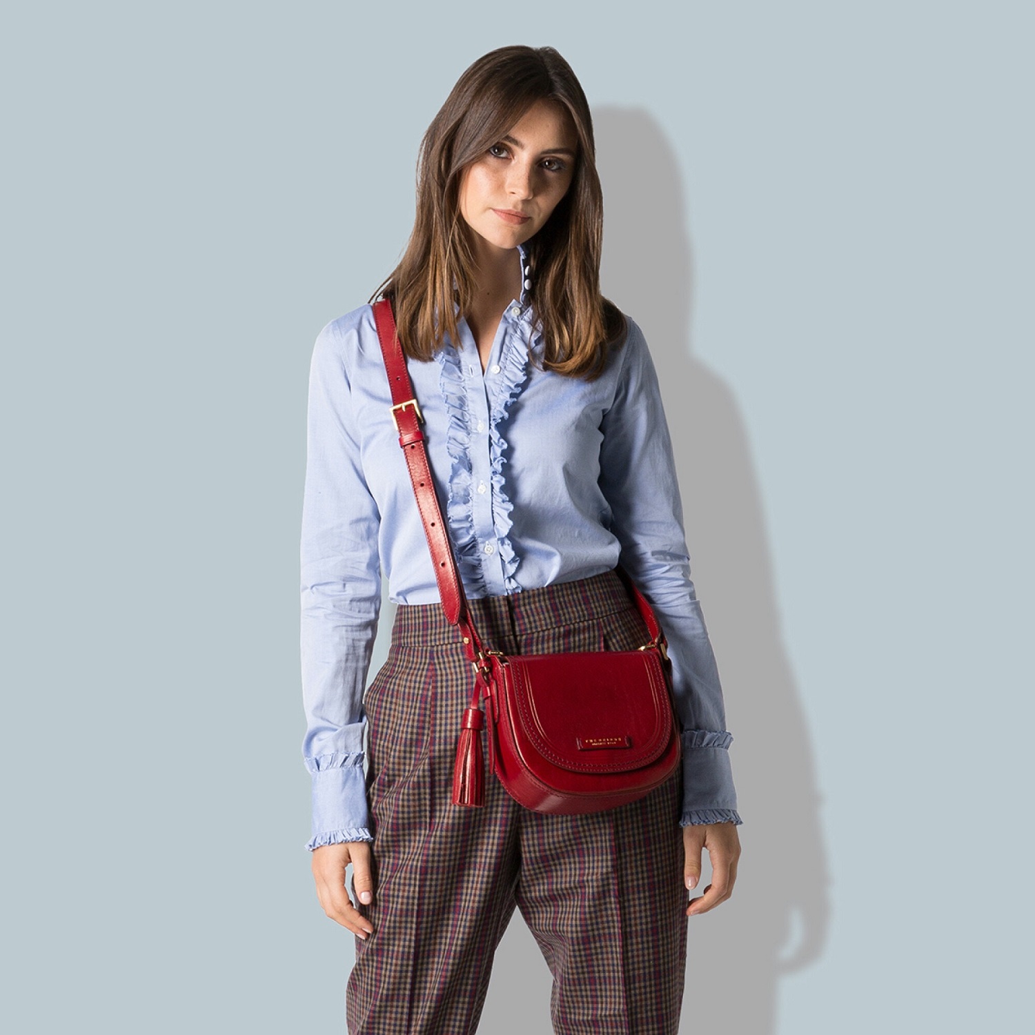 The Bridge Pearldistrict Damentasche Ribes-Rot/Gold The Bridge Pearldistrict Damentasche Ribes-Rot/Gold