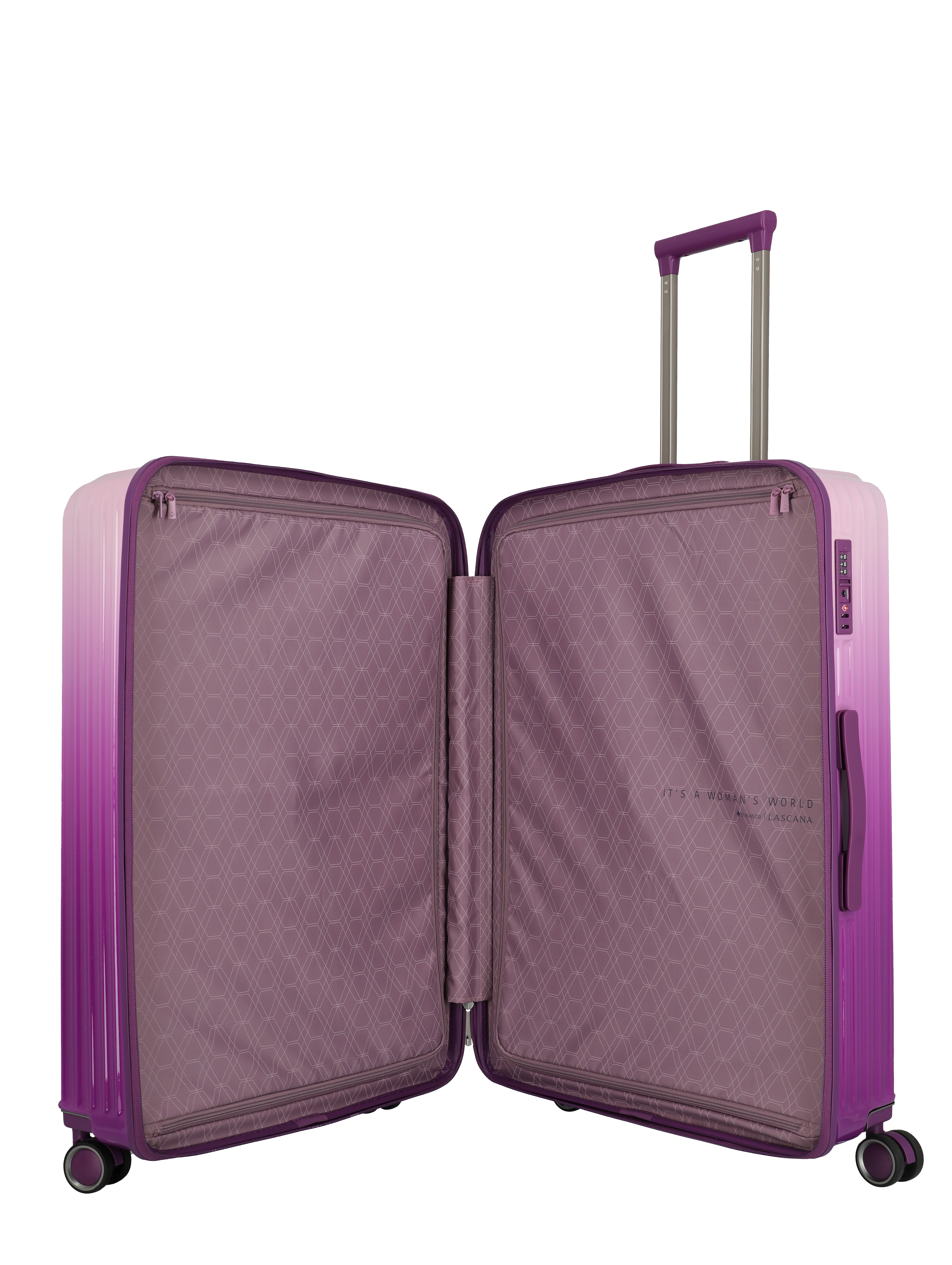 Travelite Lascana Edition 4w Trolley L Purple Degrade Travelite Lascana Edition 4w Trolley L Purple Degrade