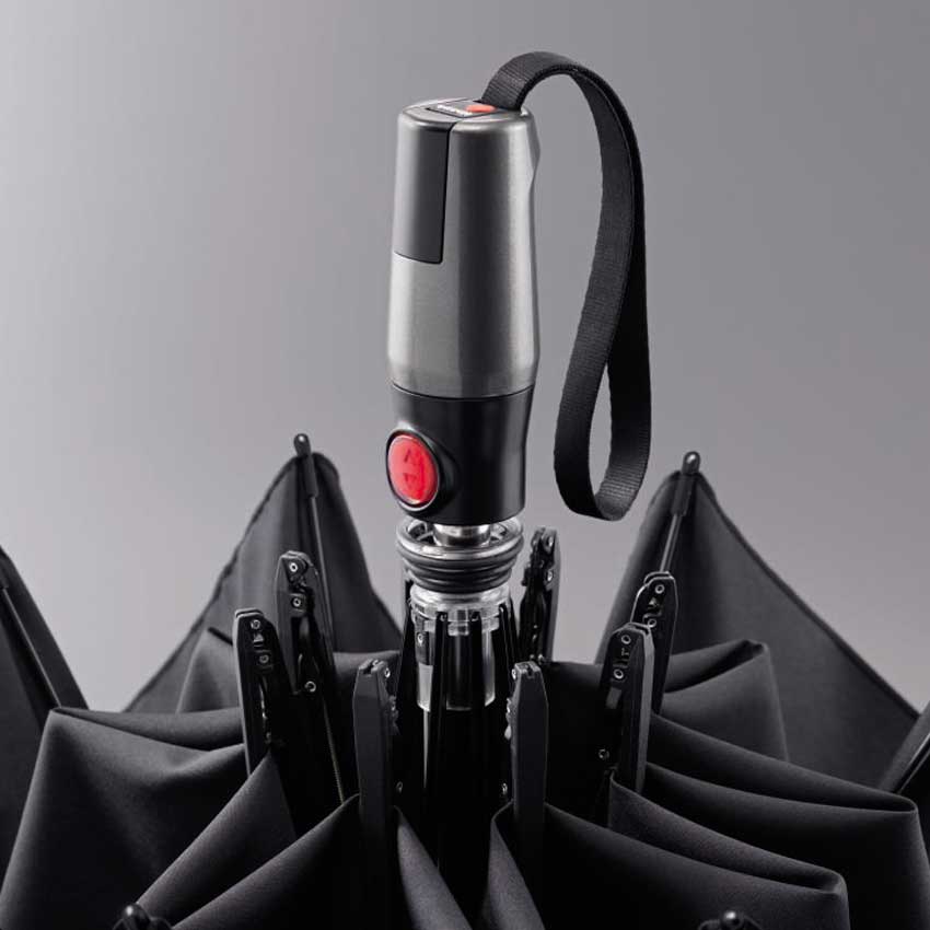 Knirps T.400 Extra Large Duomatic Automatischer Taschenschirm Uni Black Knirps T.400 Extra Large Duomatic Automatischer Taschenschirm Uni Black