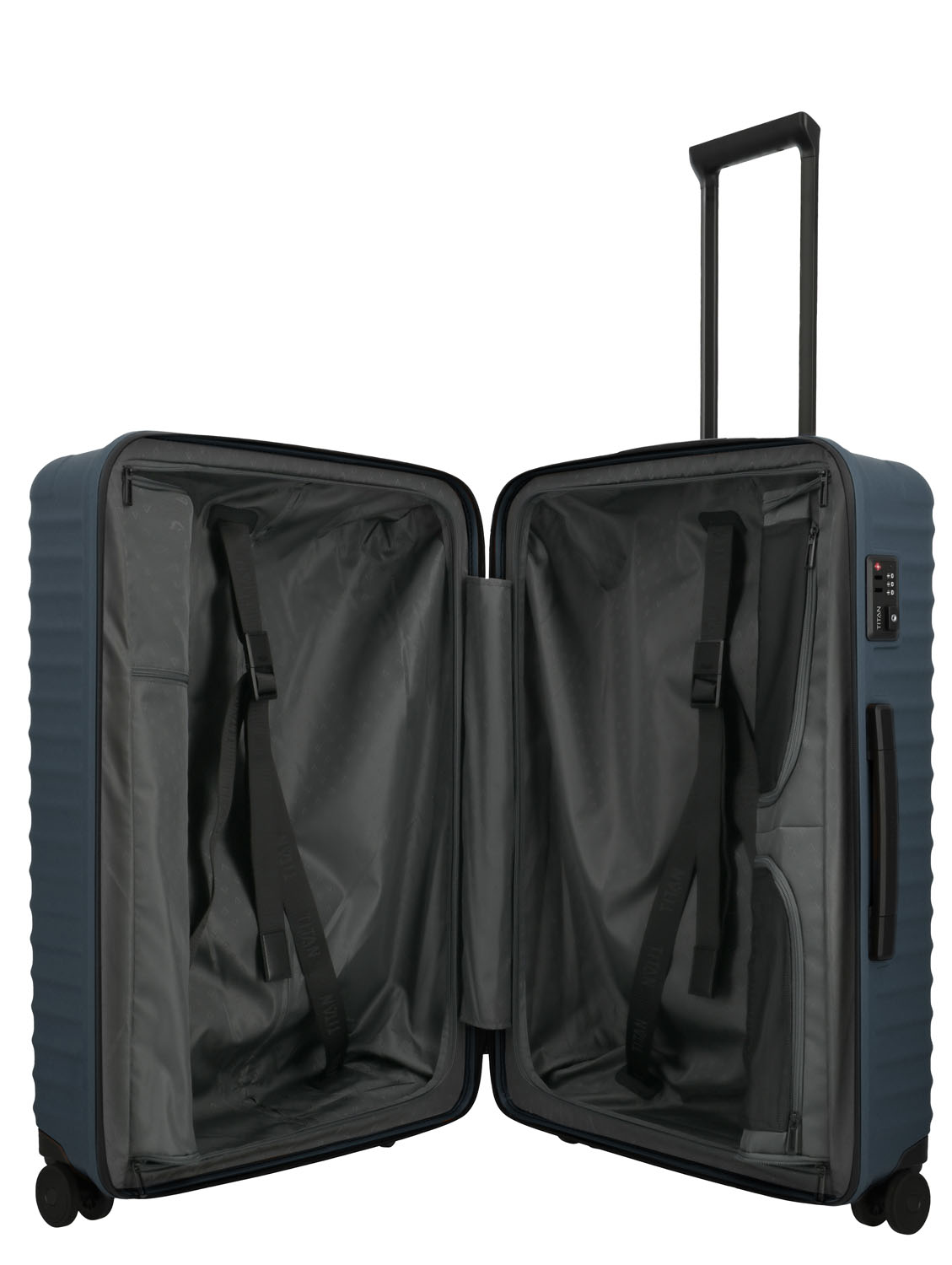 TITAN Upgrade Trolley L 4-Rollen Midnight blue