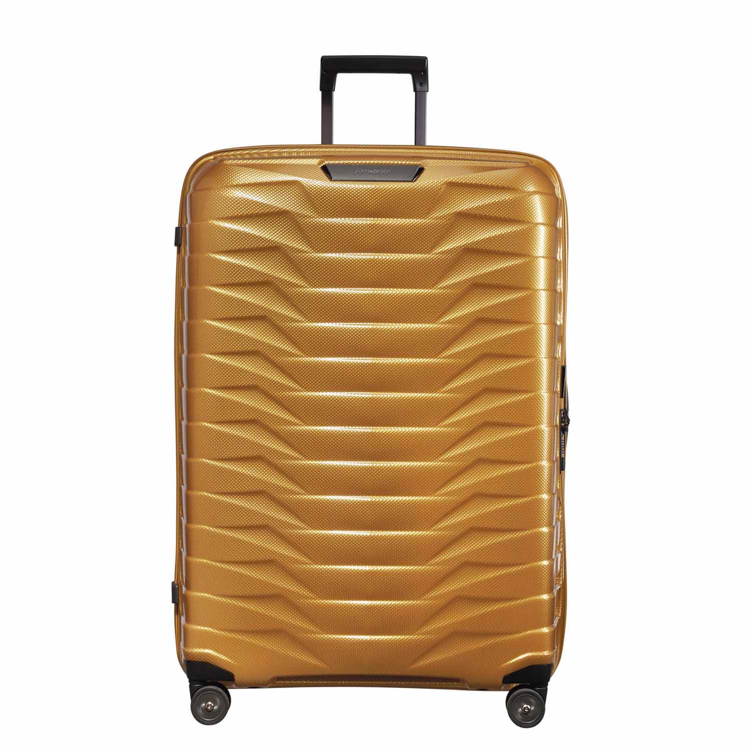 Samsonite Proxis Trolley mit 4 Rollen 81cm + GRATIS HOTELGUTSCHEIN Honey Gold Samsonite Proxis Trolley mit 4 Rollen 81cm + GRATIS HOTELGUTSCHEIN Honey Gold