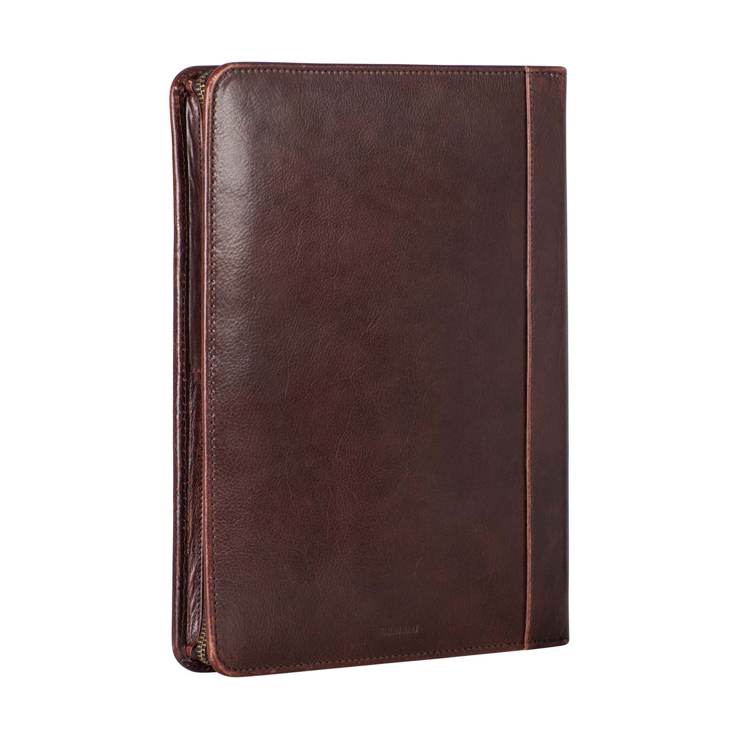 Leonhard Heyden Cambridge Leder-Schreibmappe mit Tabletfach 10" Rotbraun