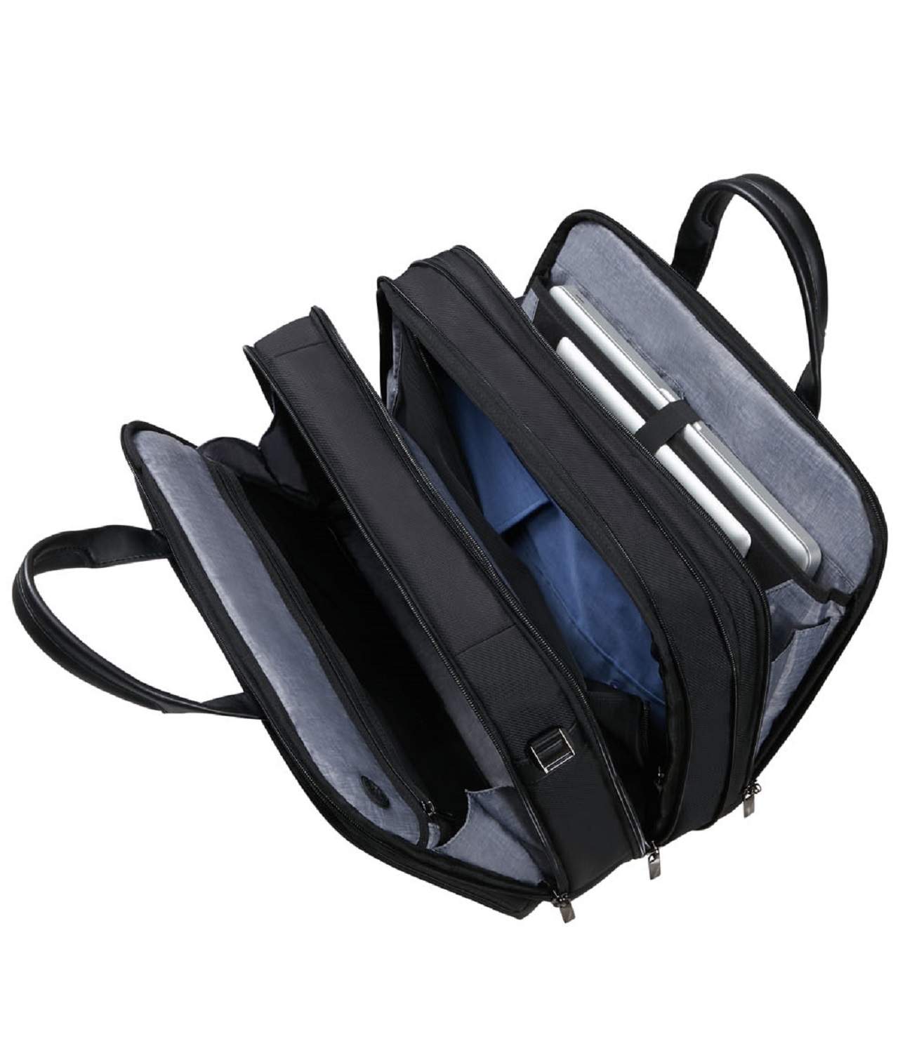 Samsonite XBR 2.0 Aktentasche expandable 15.6", 3-Fächer + GRATIS HOTELGUTSCHEIN Schwarz