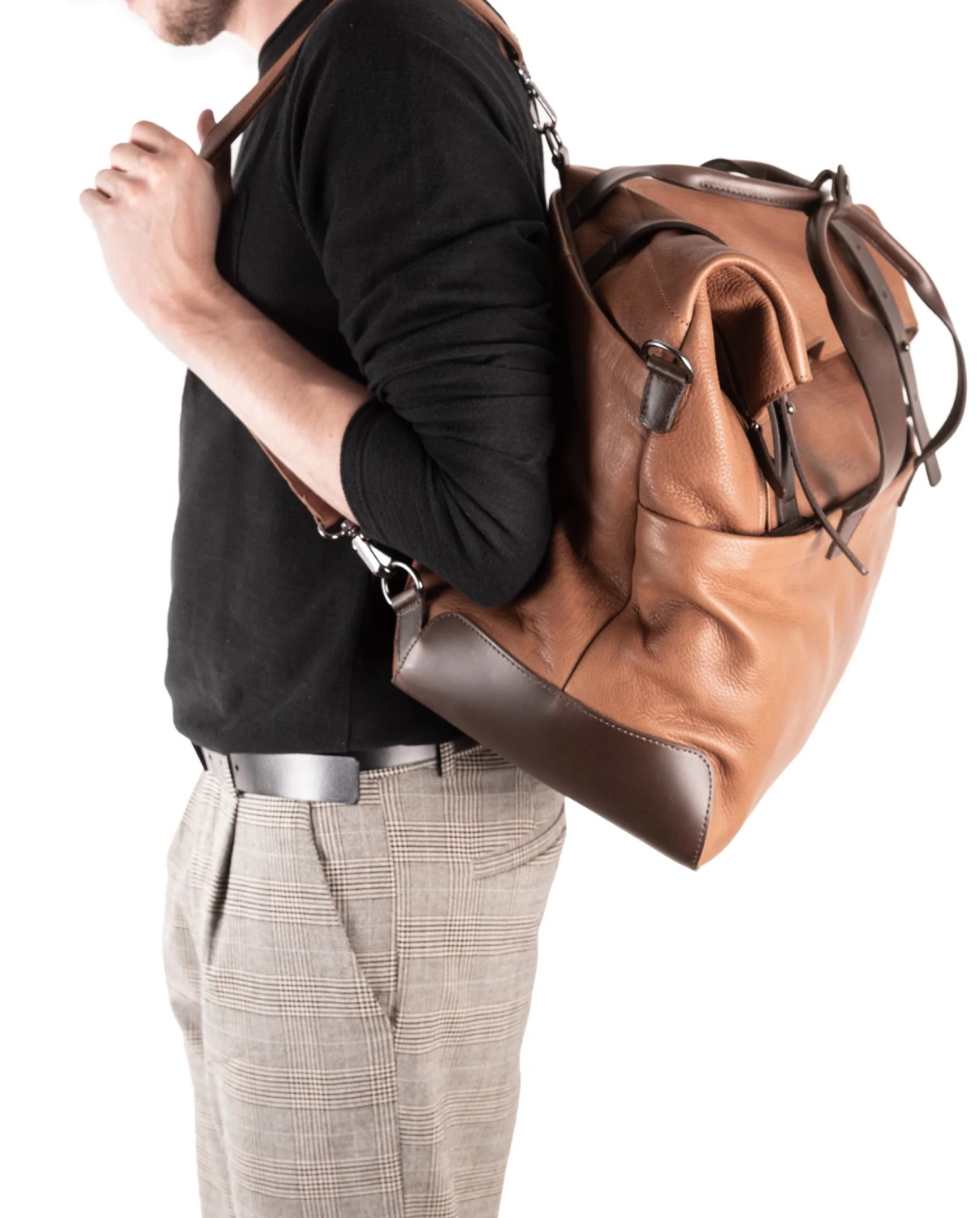 Harold's Mount Ivy Weekender cognac Harold's Mount Ivy Weekender cognac