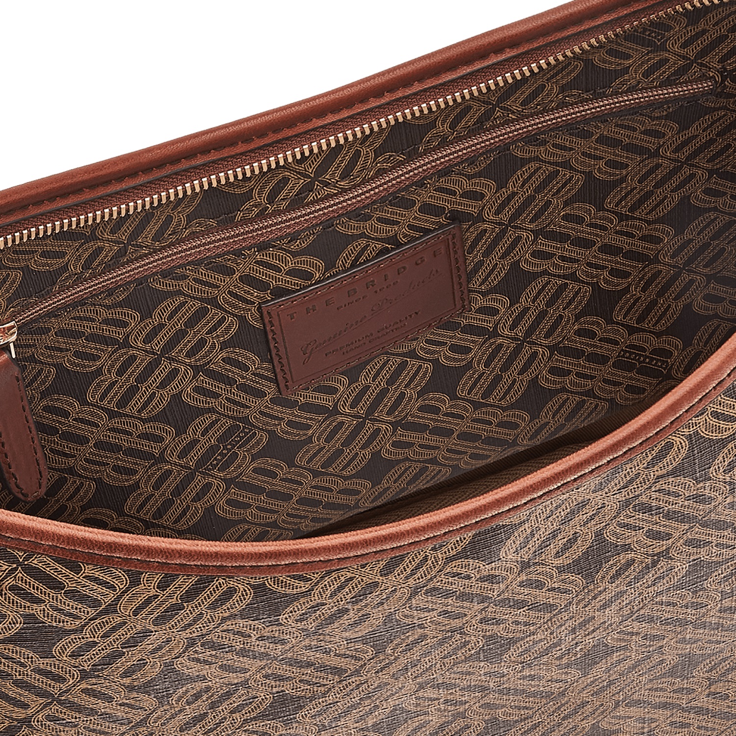 The Bridge Anna Beutel Umhängetasche Heritage/Gold