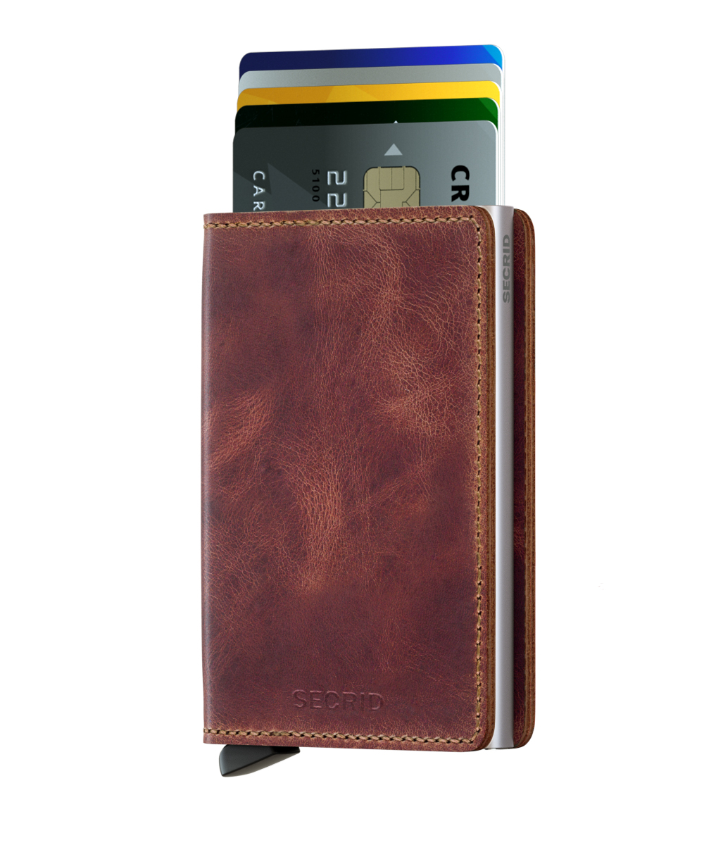 Secrid Slimwallet Vintage SV-Brown Secrid Slimwallet Vintage SV-Brown