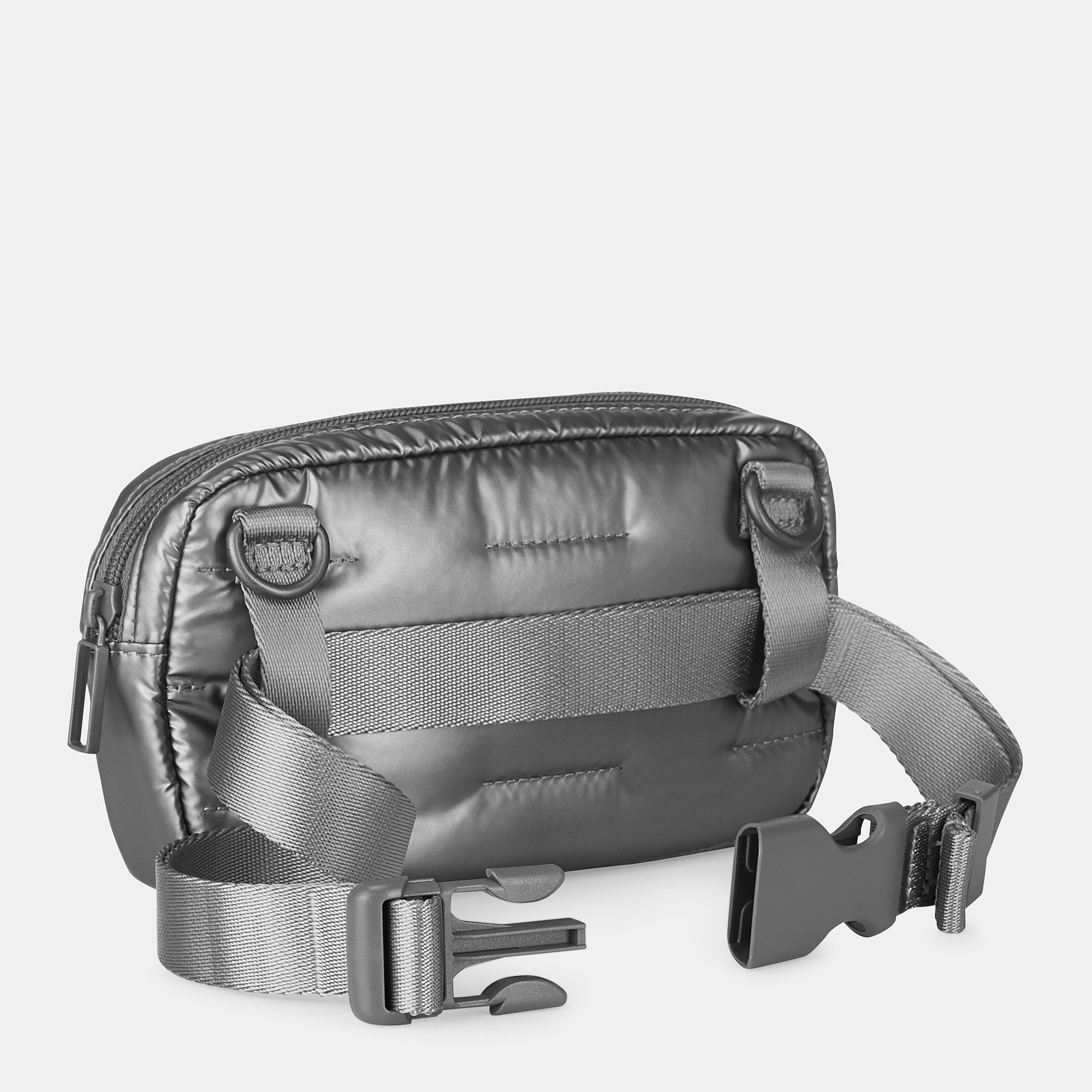 Hedgren Cocoon SNUG Bauchtasche/Schultertasche Silvery