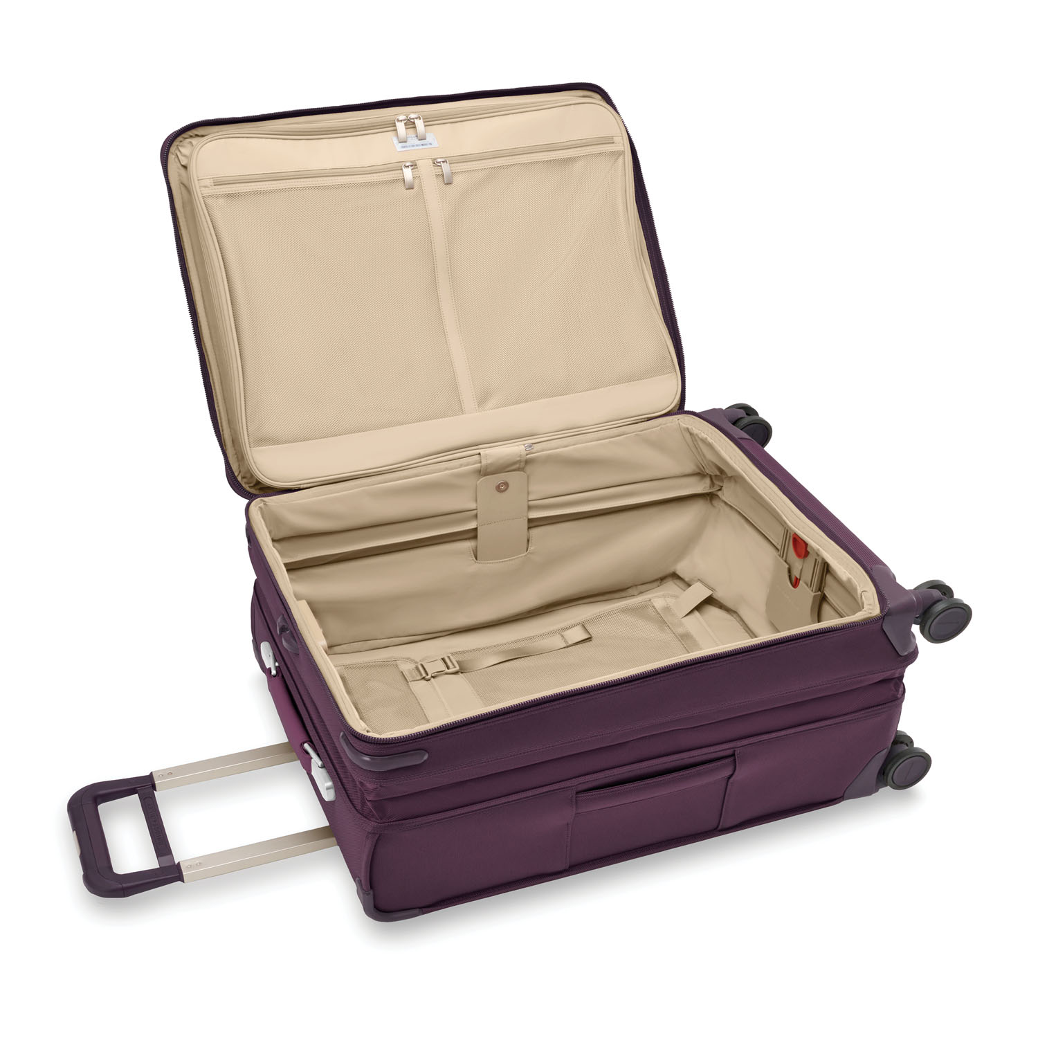 Briggs & Riley Baseline Medium Expandable Spinner Plum Briggs & Riley Baseline Medium Expandable Spinner Plum