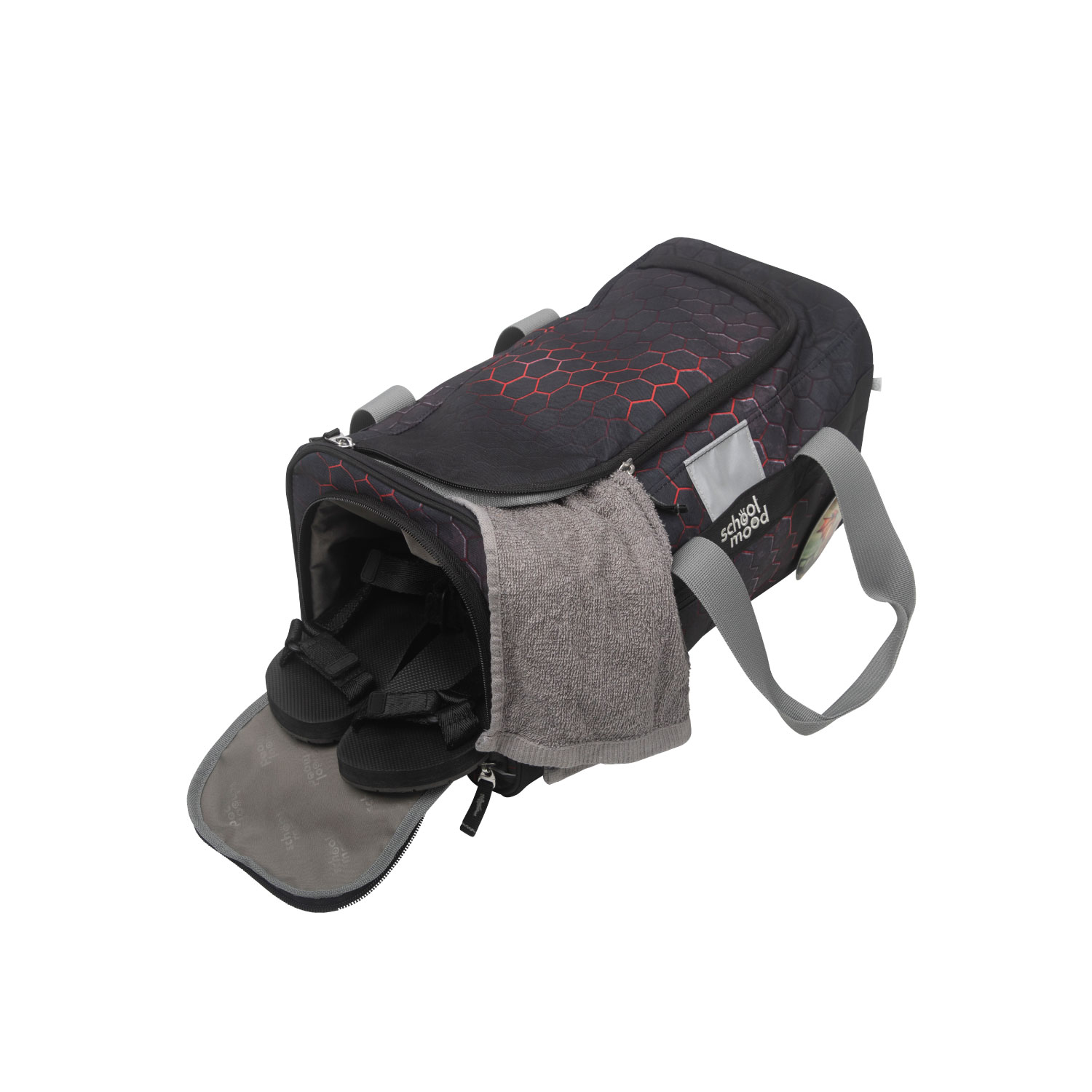 School-Mood Zubehör Sporttasche Mika (Drache)