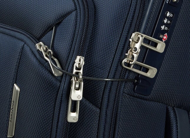 Samsonite Respark Trolley mit 2 Rollen erweiterbar 55cm + GRATIS HOTELGUTSCHEIN Ozone Black