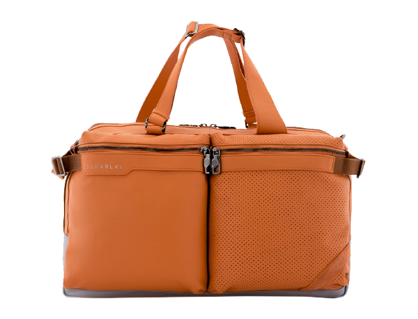 SCHARLAU Slackline MERAYO Leder-Reisetasche Orange SCHARLAU Slackline MERAYO Leder-Reisetasche Orange
