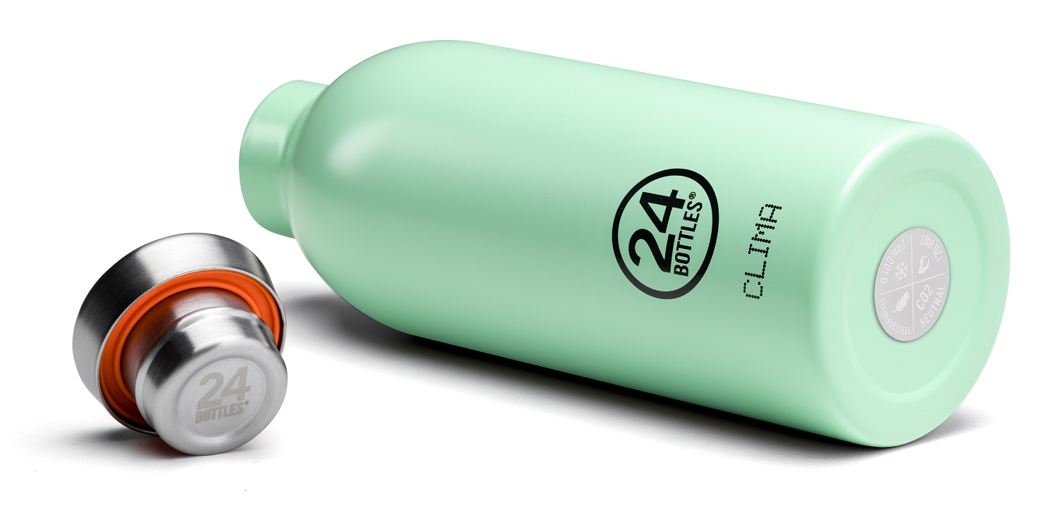 24Bottles® Clima Bottle Pastel 500ml Aqua Green 24Bottles® Clima Bottle Pastel 500ml Aqua Green